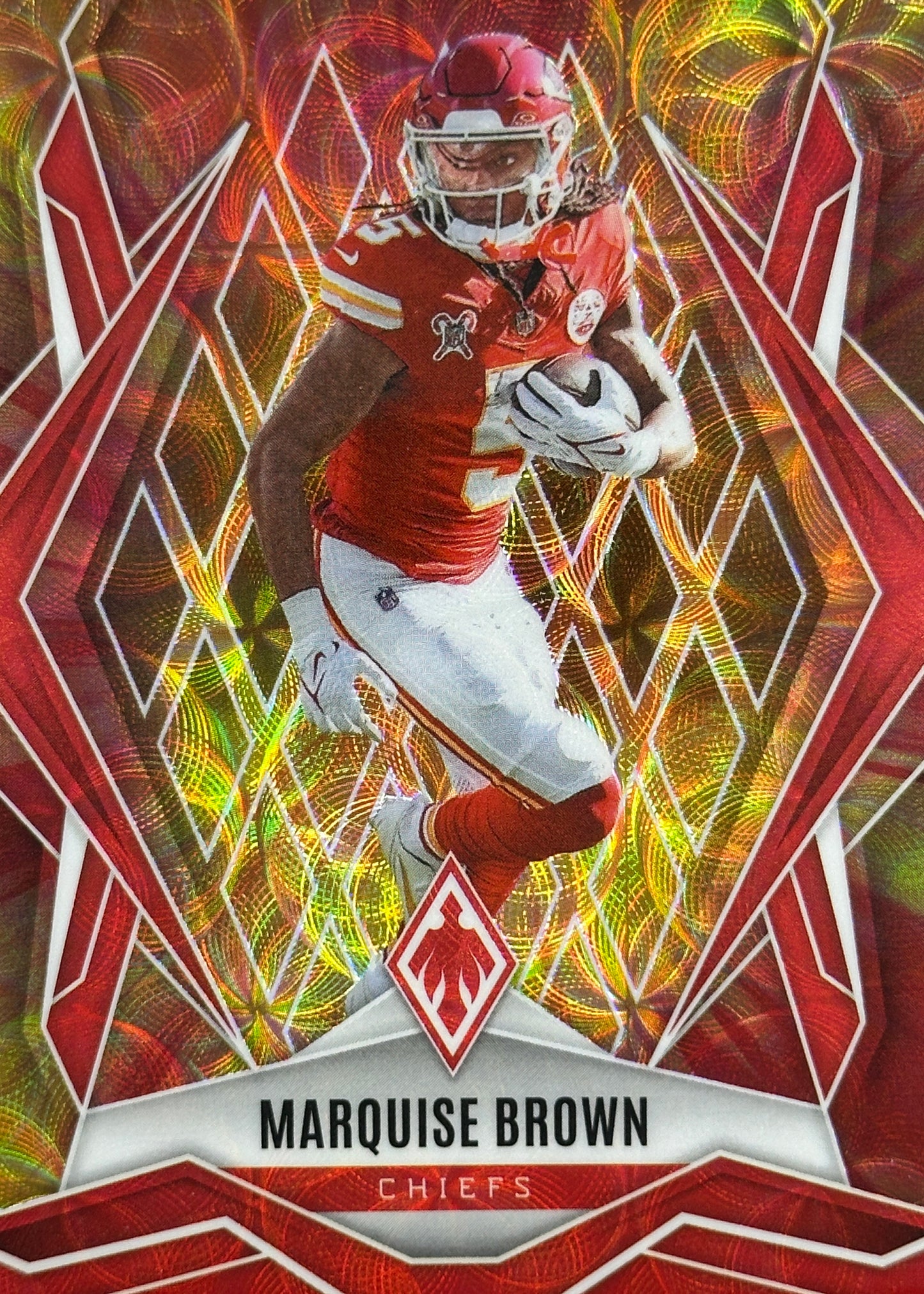 Marquise Brown Phoenix Fire Burst /350 Kansas City Chiefs