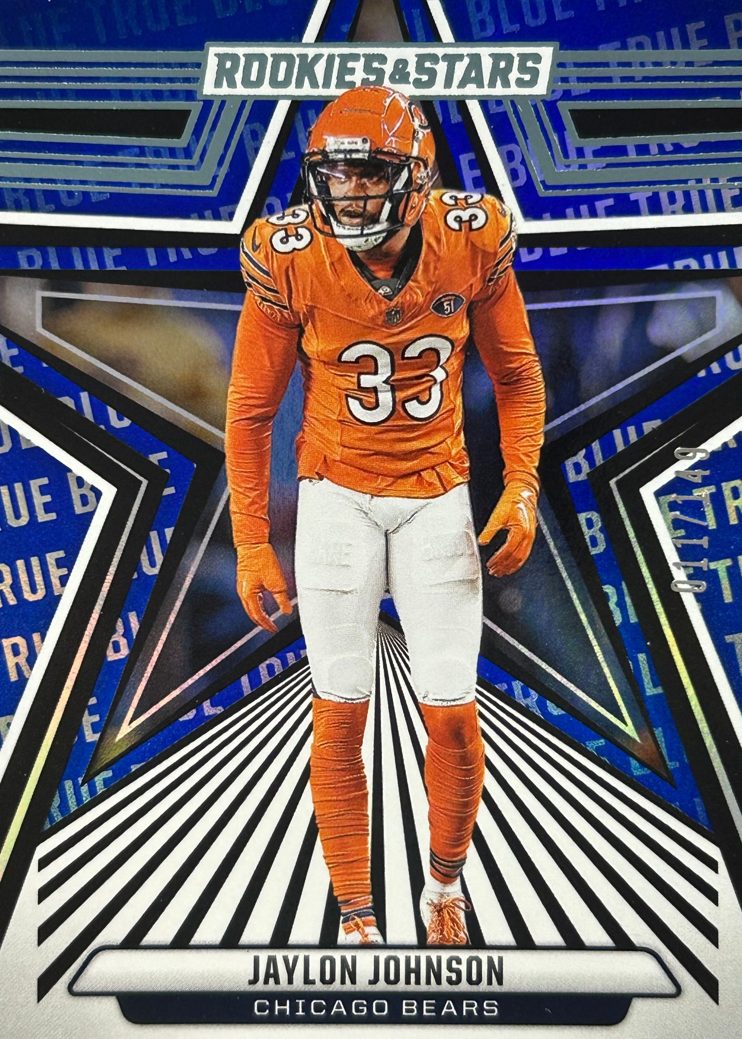 Jaylon Johnson R&S True Blue /149 Bears