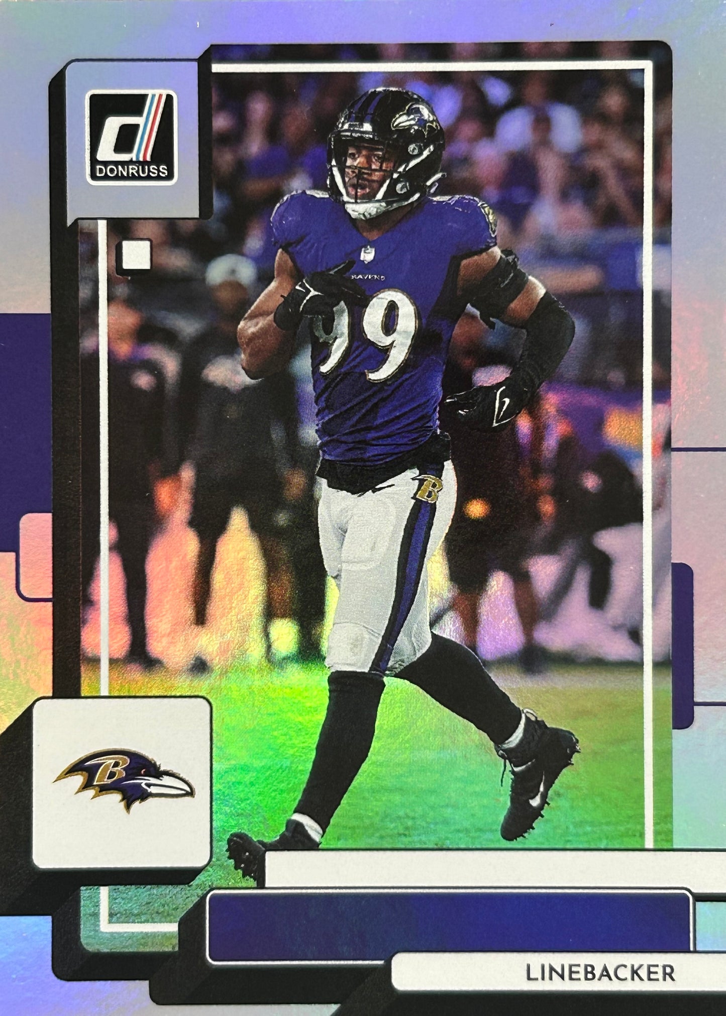 Odafe Oweh Donruss No Name Ravens