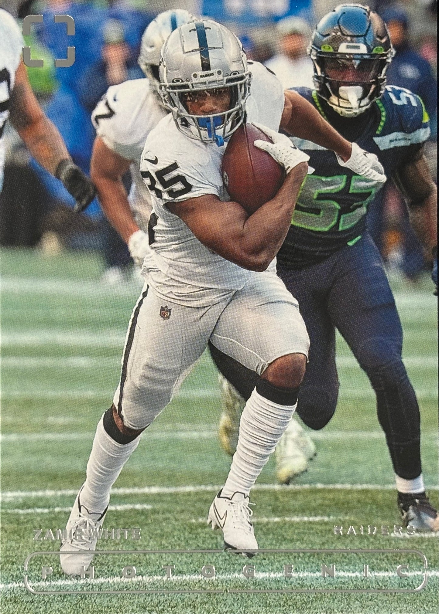 Zamir White Photogenic Raiders Sports Card