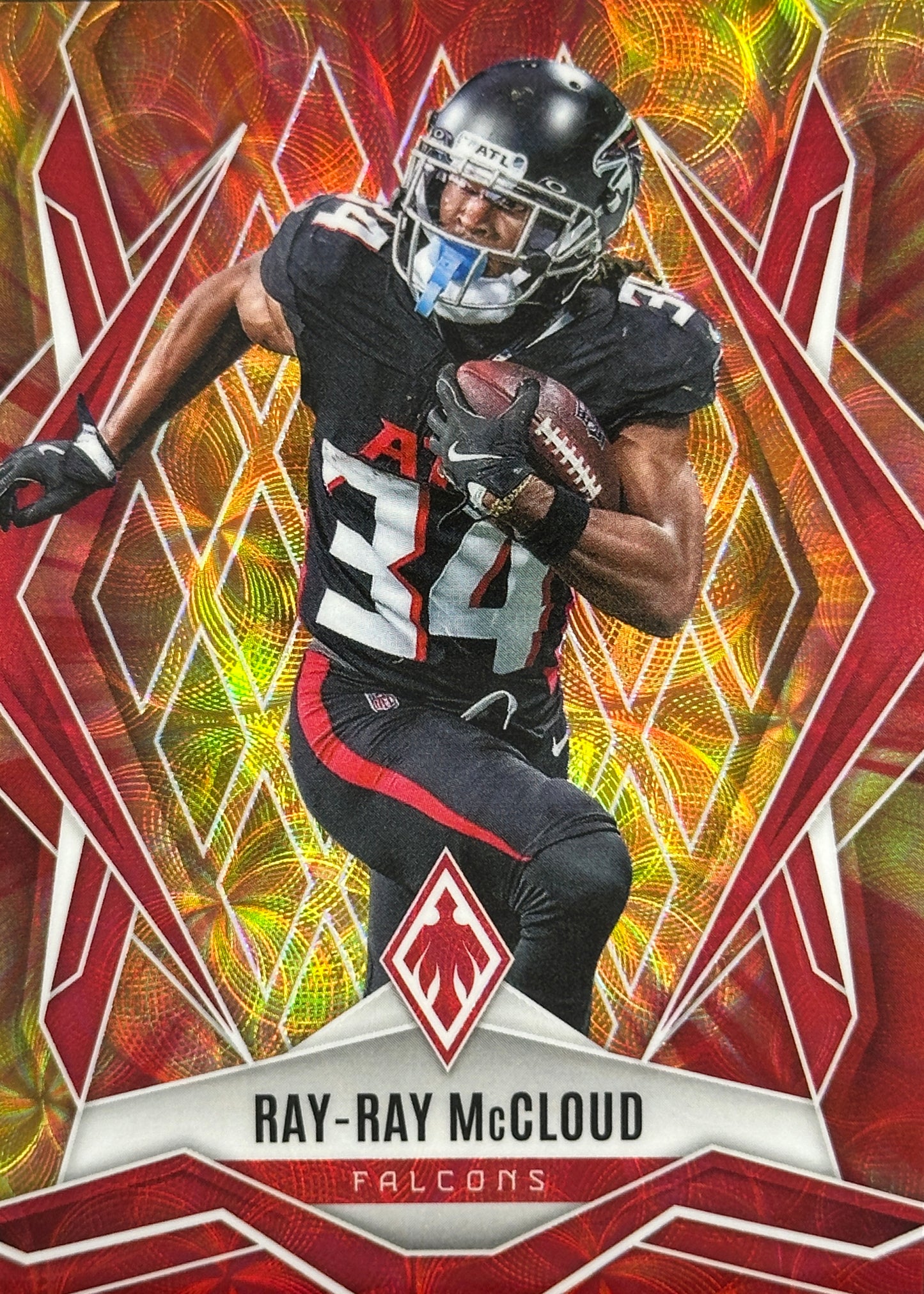 Ray-Ray McCloud Phoenix Fire Burst /350 Atlanta Falcons