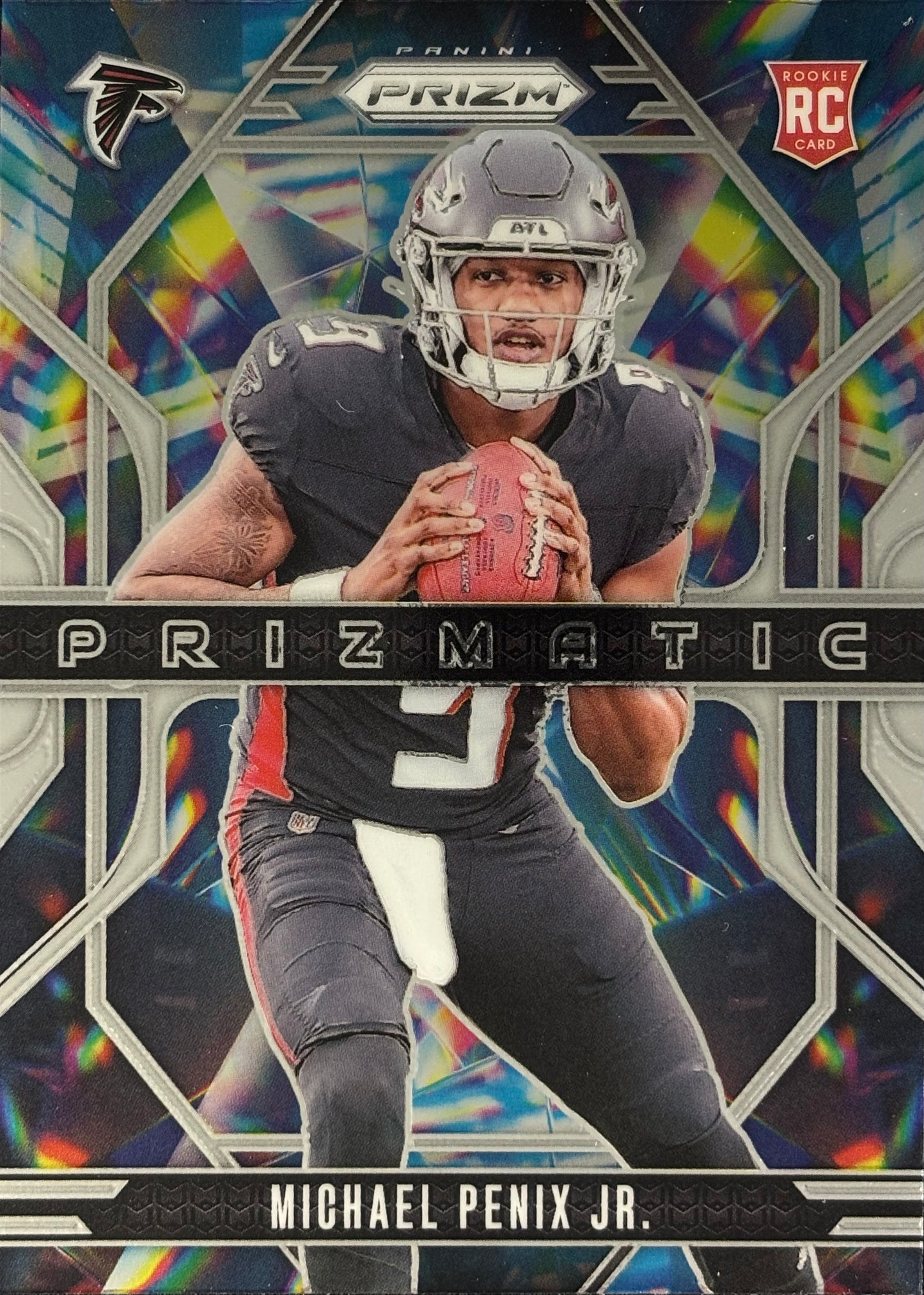 Michael Penix Jr. Prizmatic Rookie Falcons