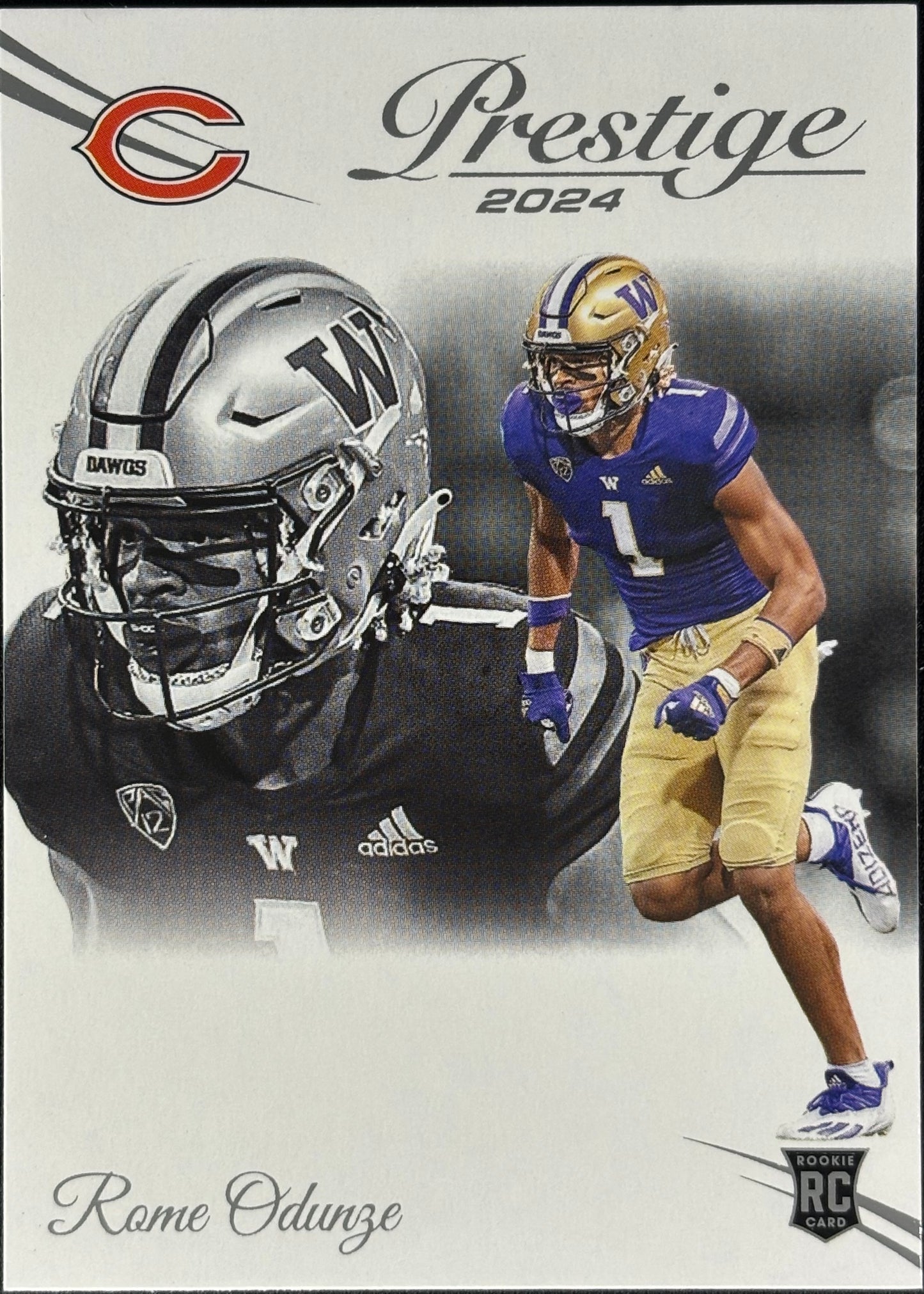 Rome Odunze Prestige Rookie Bears Sports Card