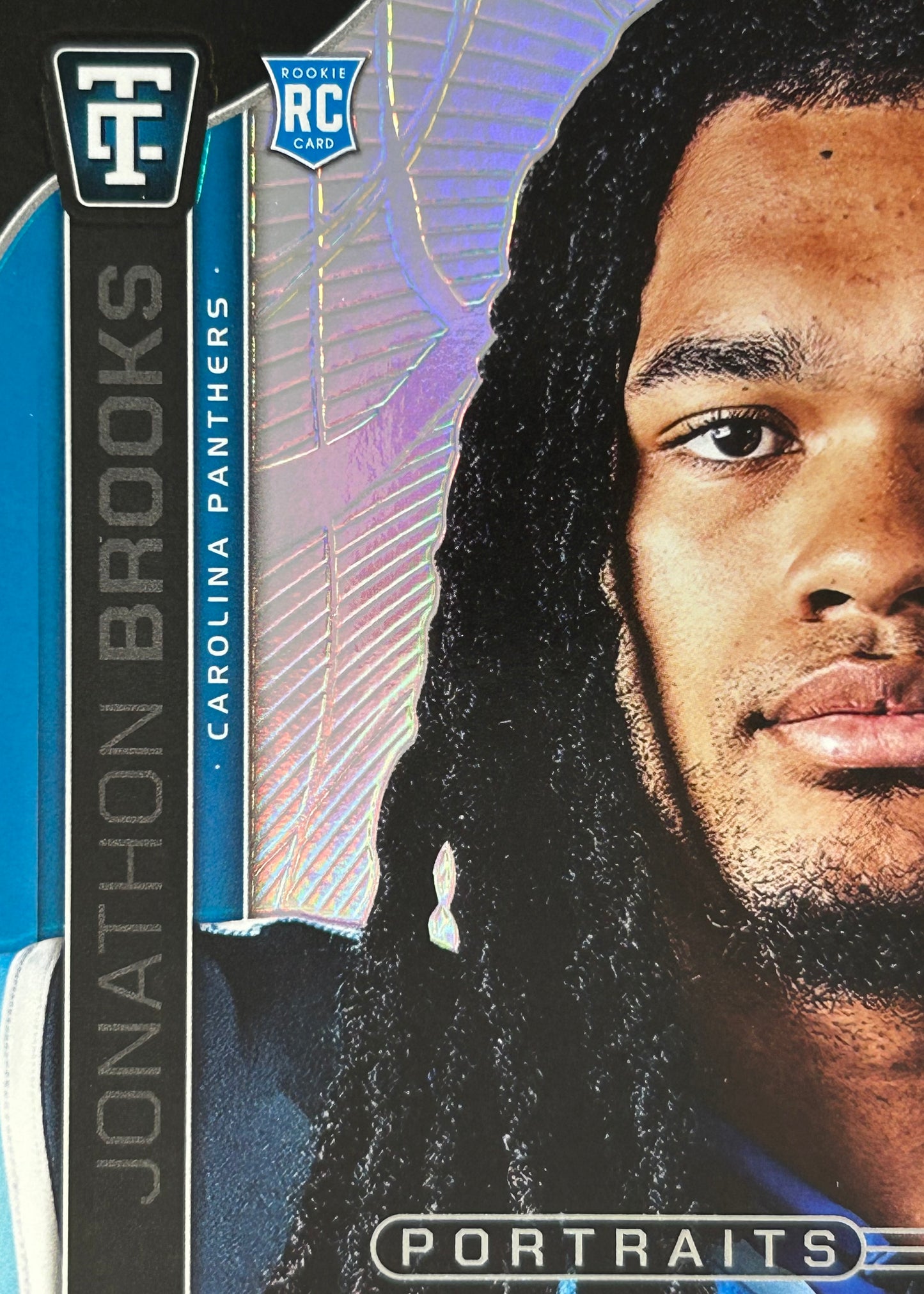 Jonathan Brooks Portraits Silver Rookie Panthers