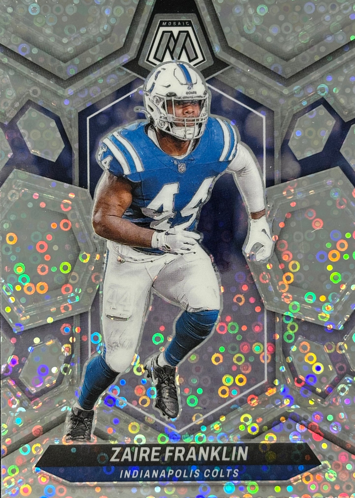 Zaire Franklin Mosaic No Huddle Colts