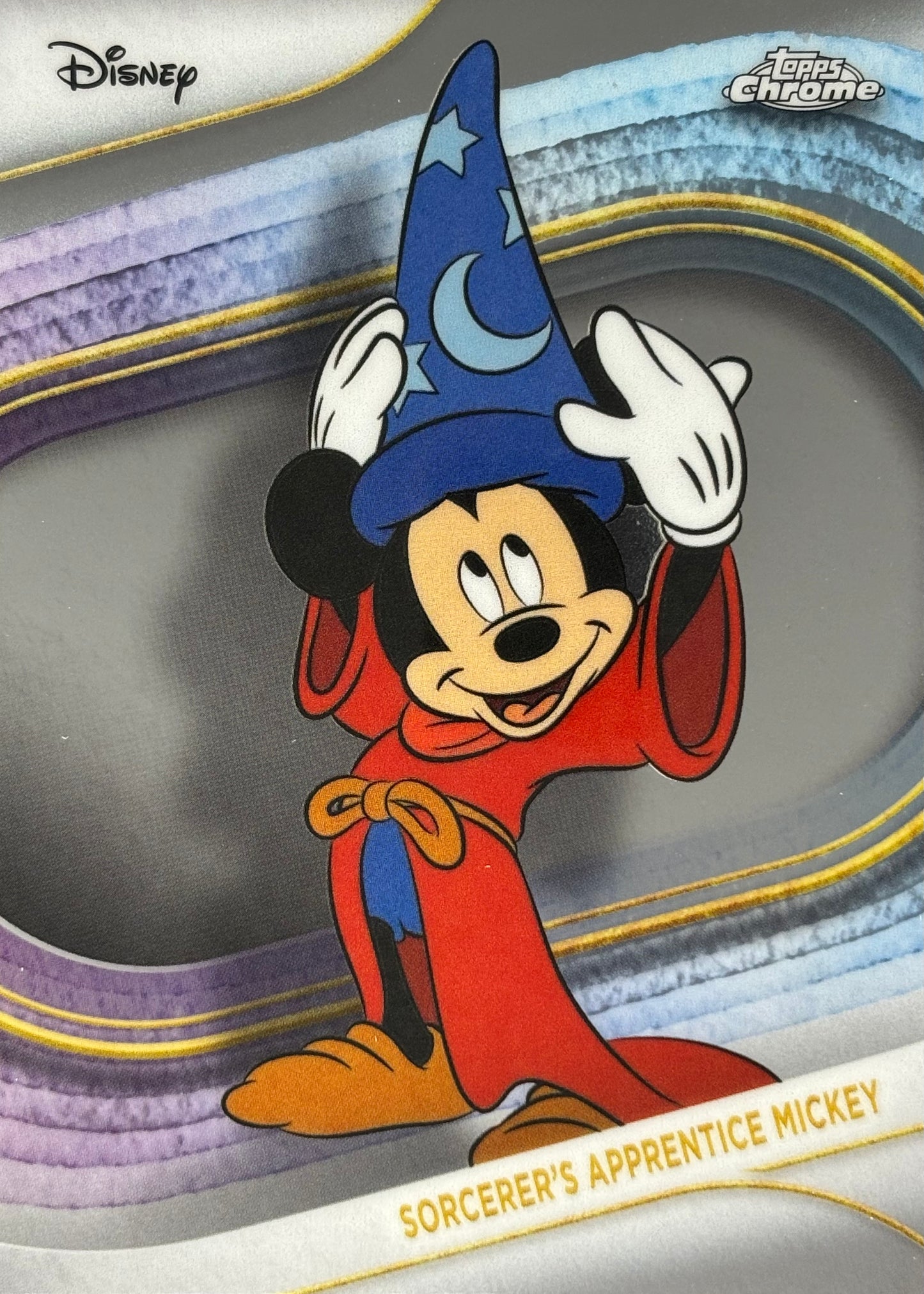 Sorcerers Apprentice Mickey Topps Chrome Disney