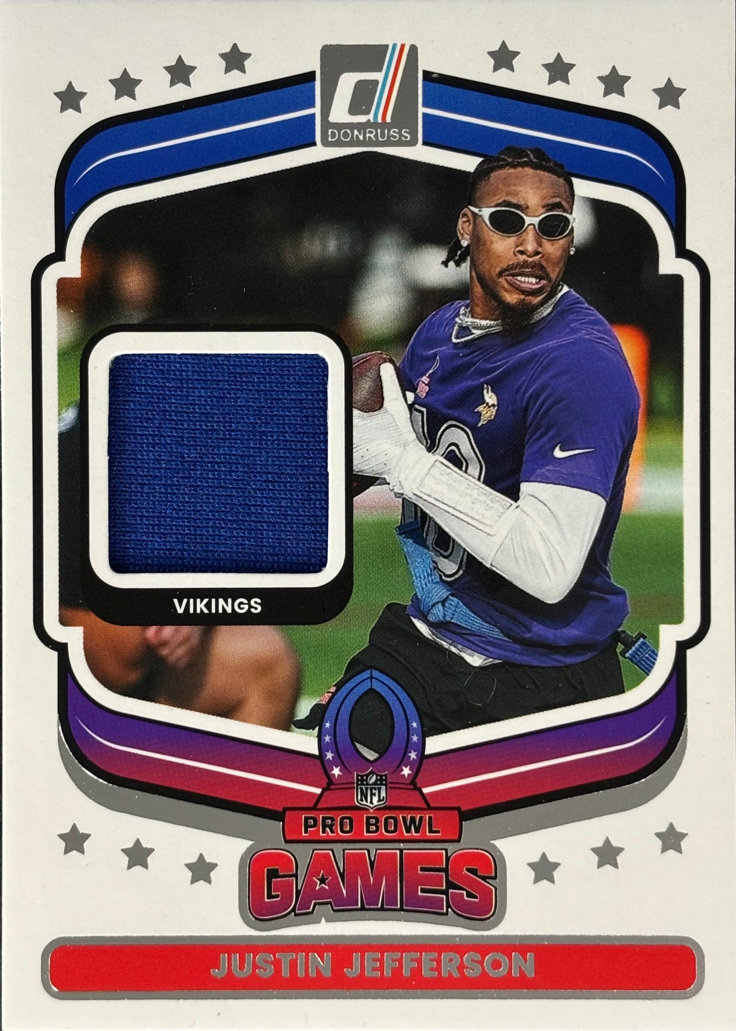 Justin Jefferson Pro Bowl Games Patch Vikings