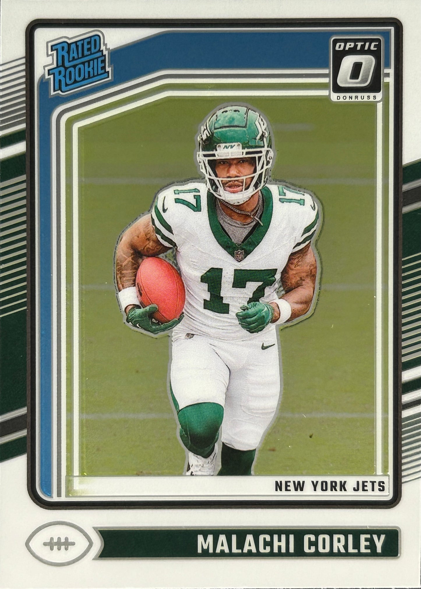 Malachi Corley Optic Rated Rookie Jets