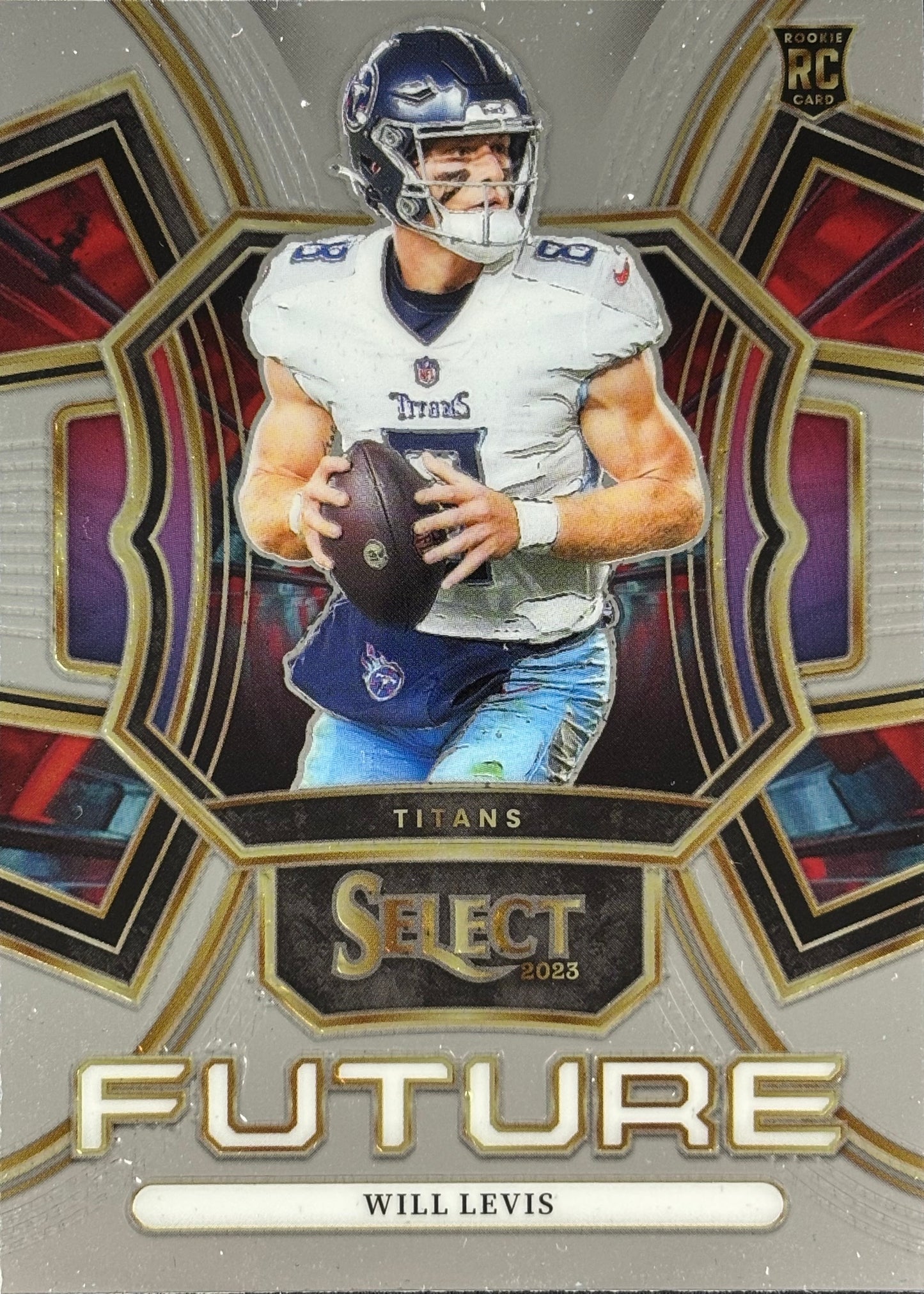 Will Levis Select Future Rookie Titans Sports Card