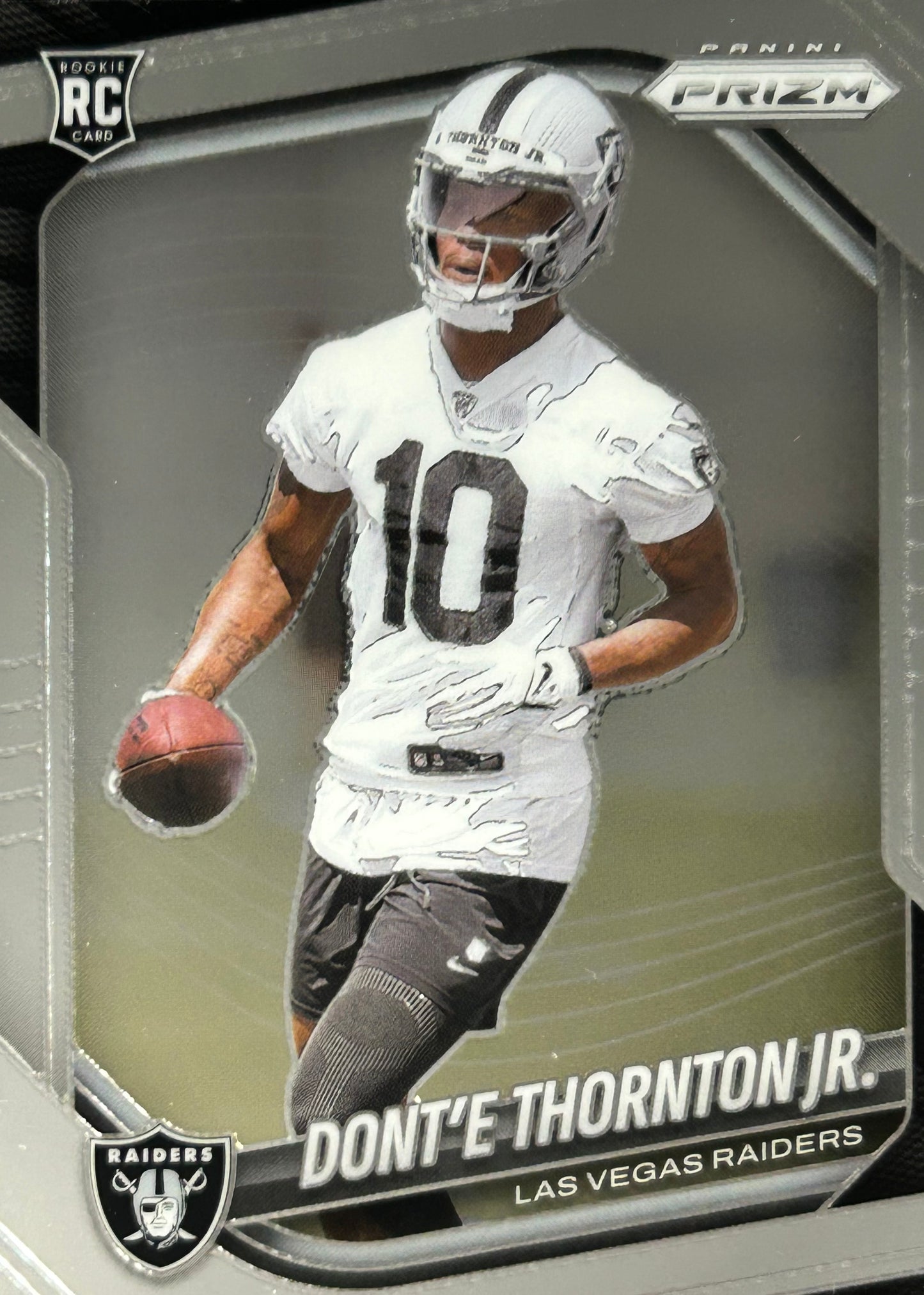 DONTE THORNTON JR. Prizm Rookie Raiders