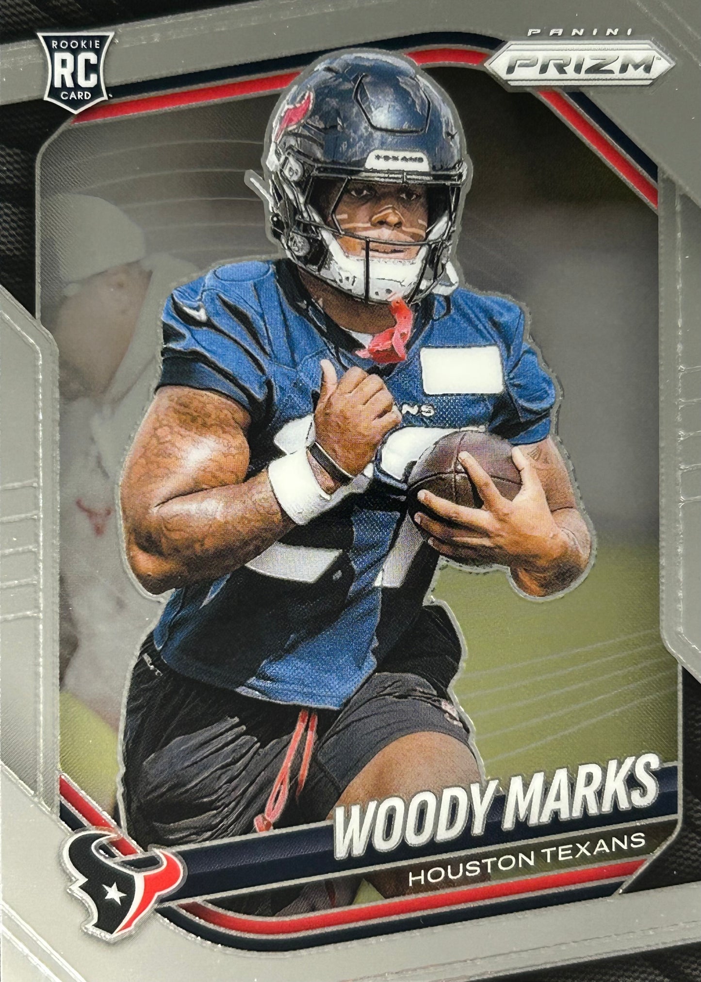 Woody Marks Prizm Rookie Texans Sports Card