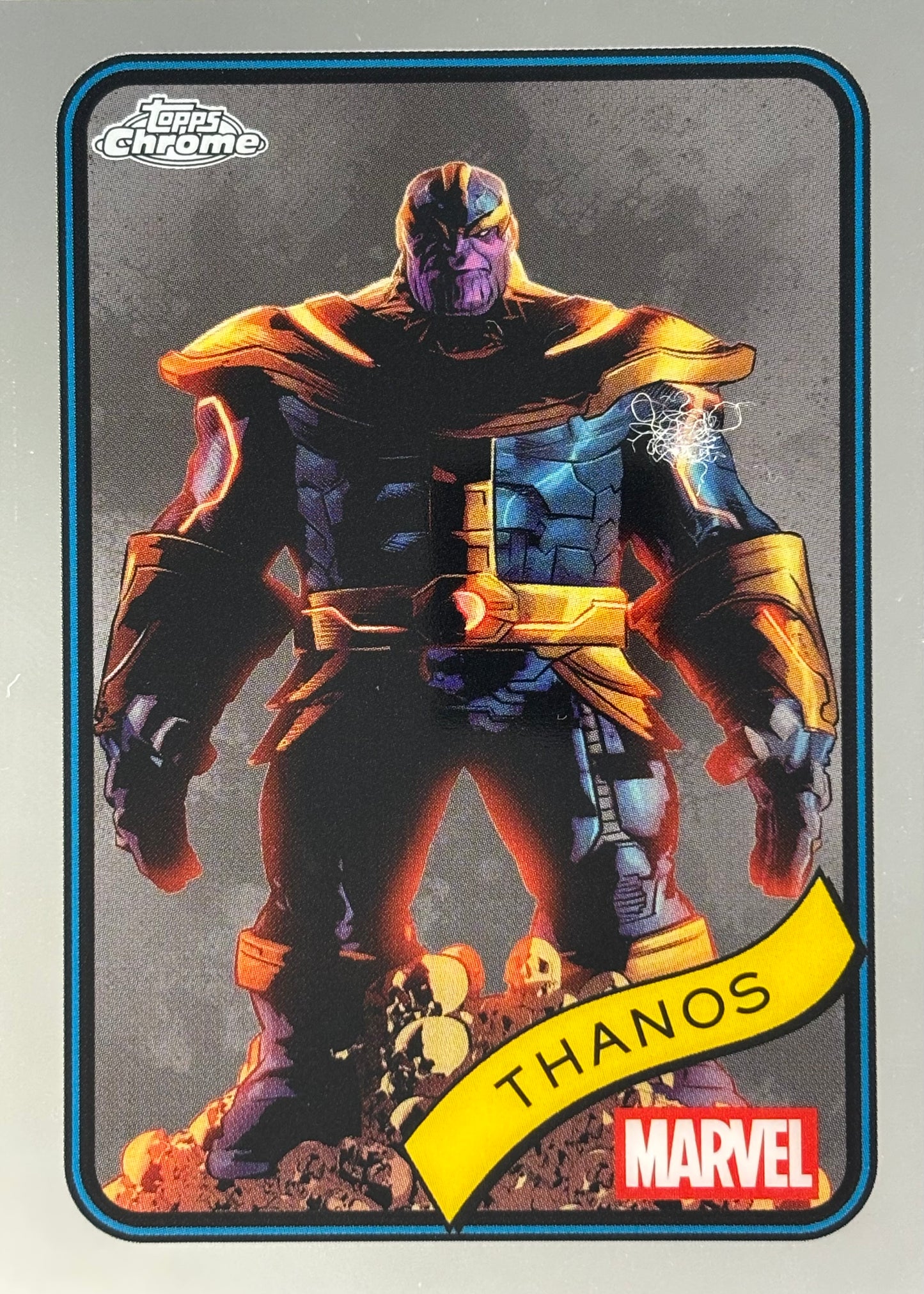 Thanos Topps Chrome Marvel
