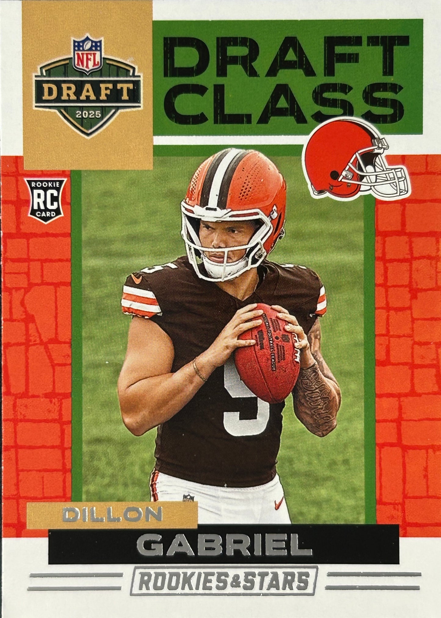 Dillon Gabriel Draft Class Rookie Browns Sports Card