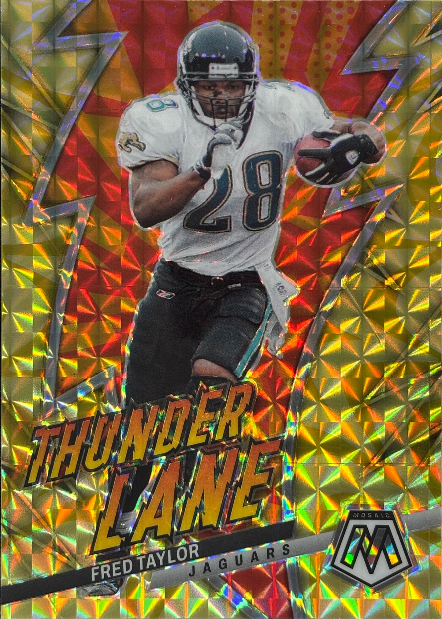 Fred Taylor Thunder Lane Yellow /89 Jaguars