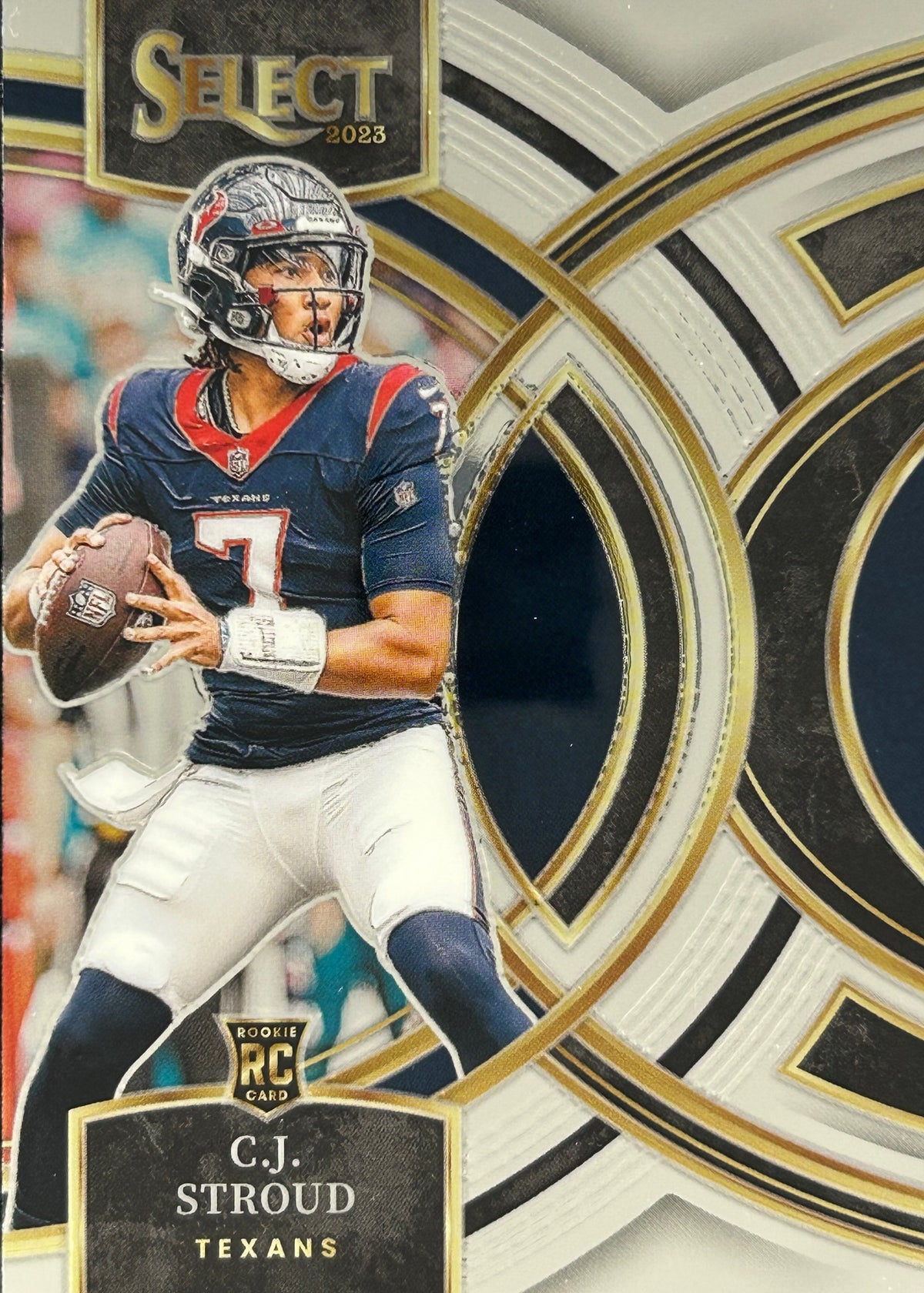 CJ Stroud Select Premier Rookie Texans Sports Card