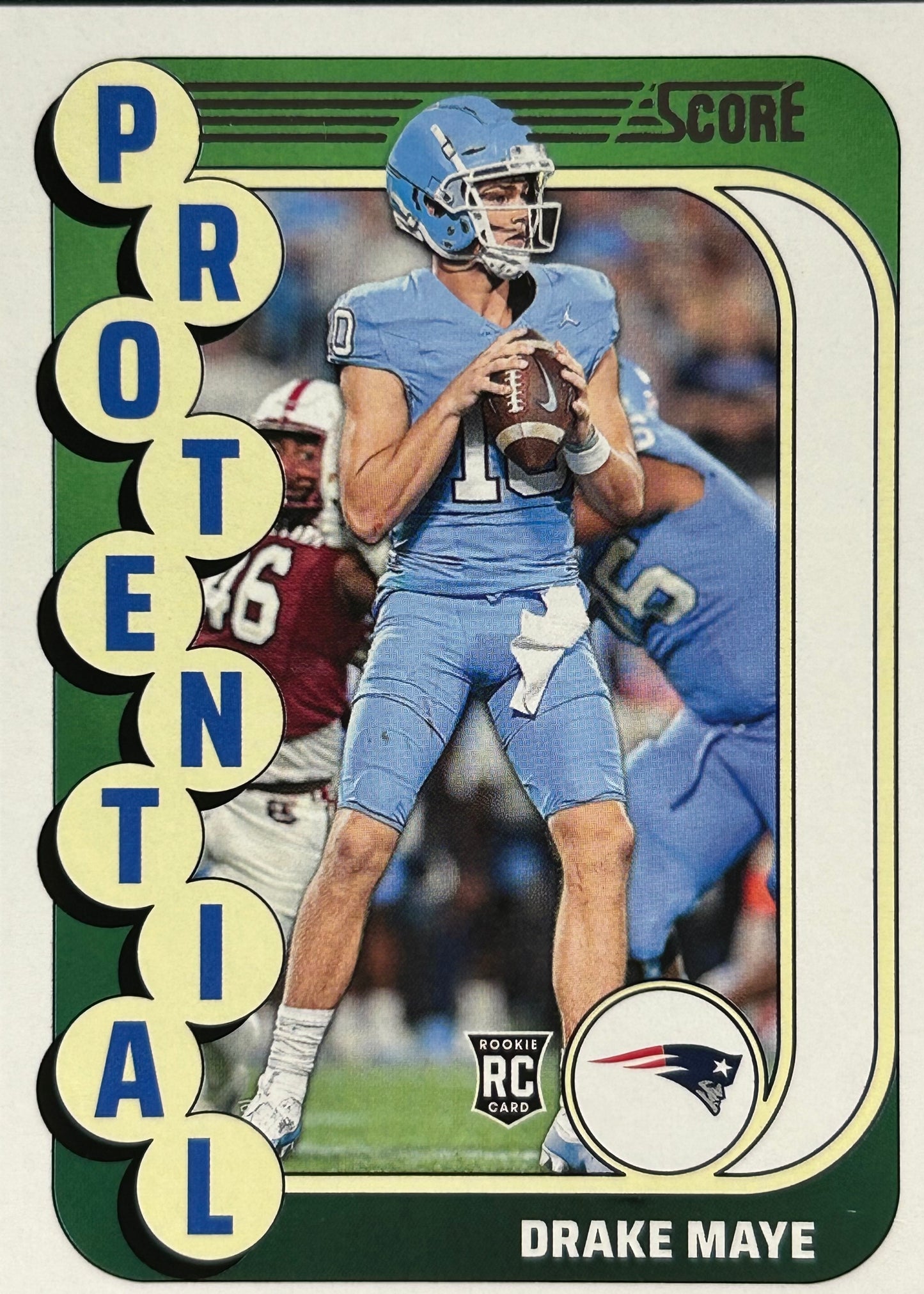 Drake Maye Score Protential Rookie Patriots