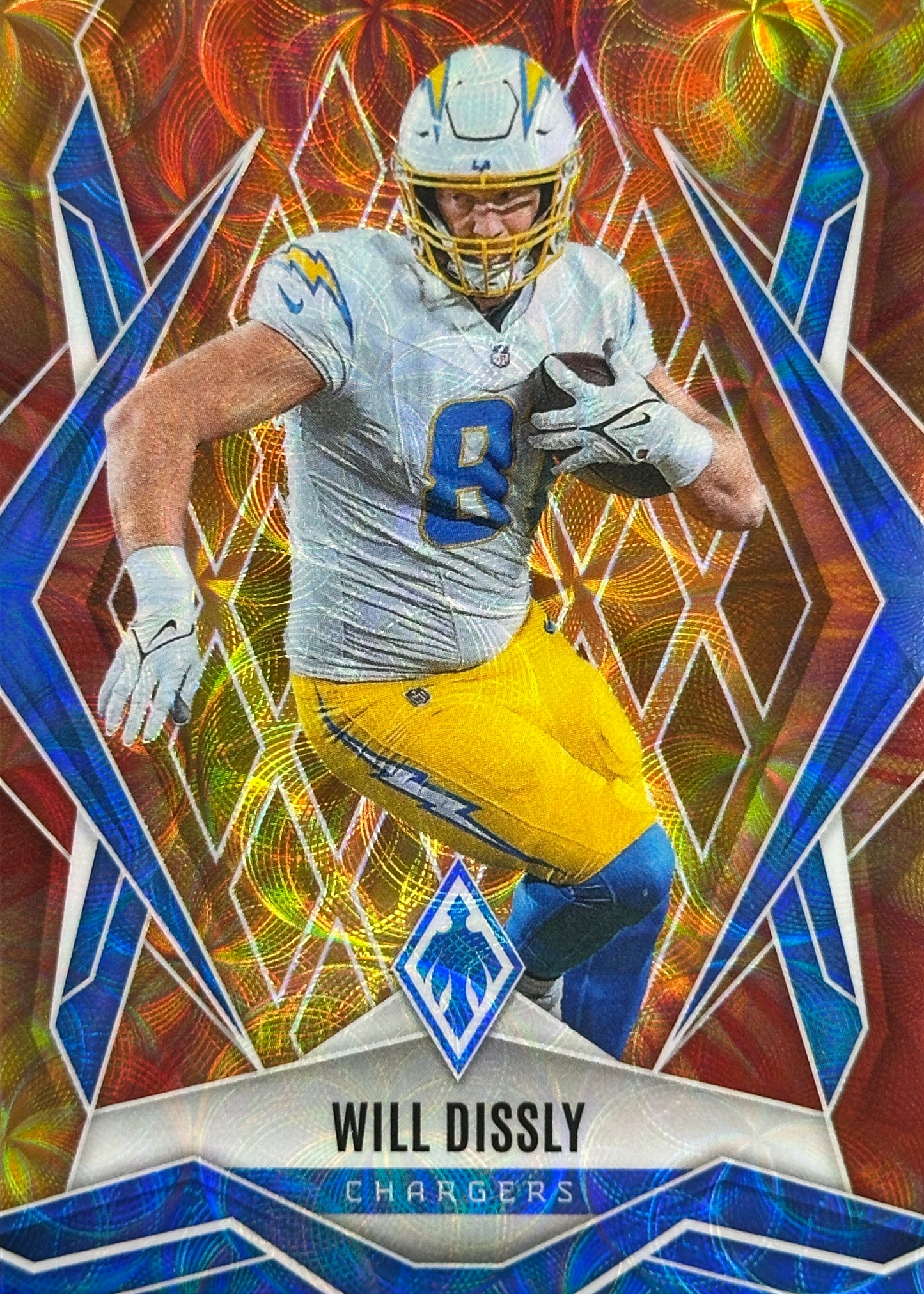Will Dissly Phoenix Fire Burst /350 Los Angeles Chargers