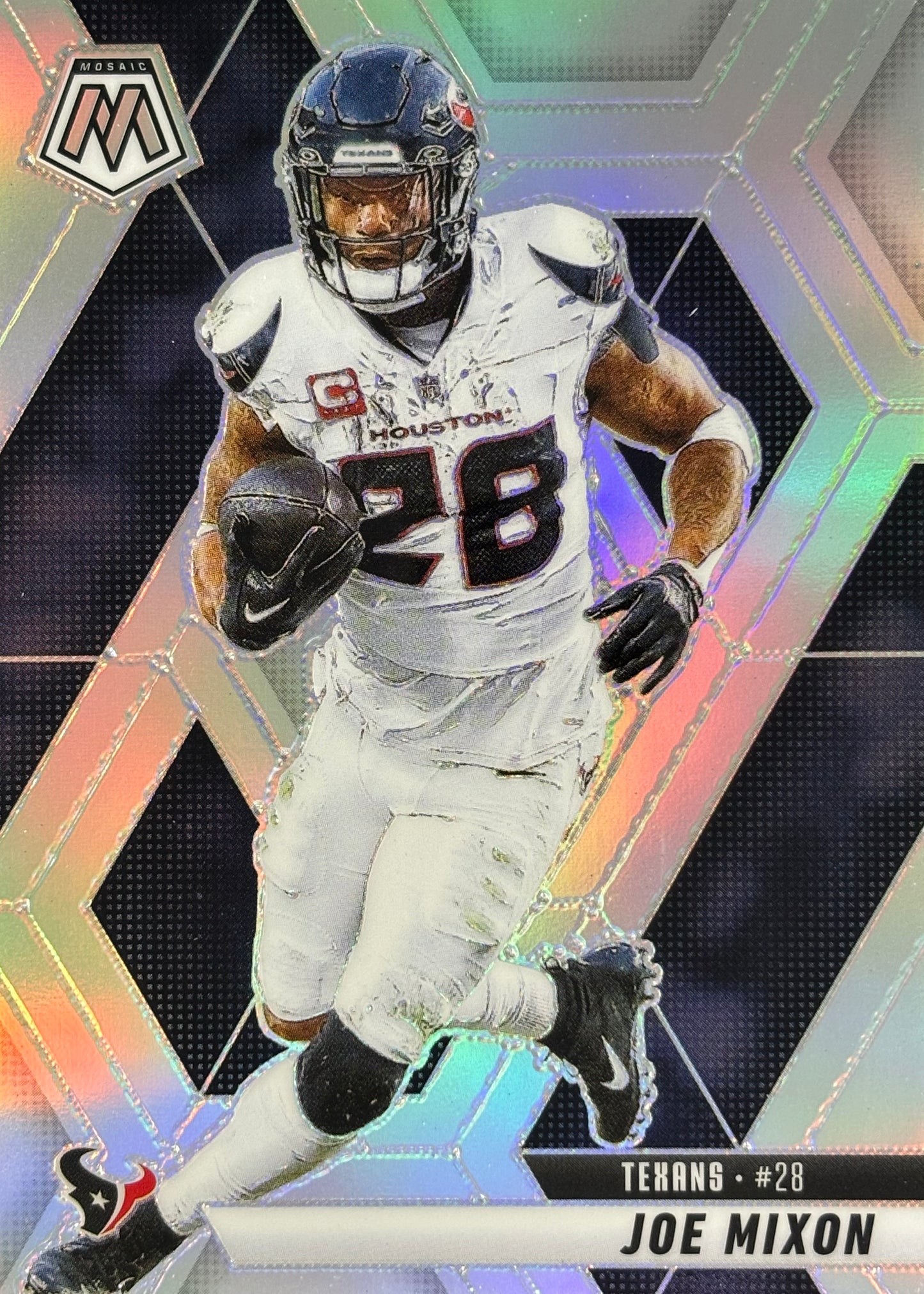 Joe Mixon Mosaic Silver Texans