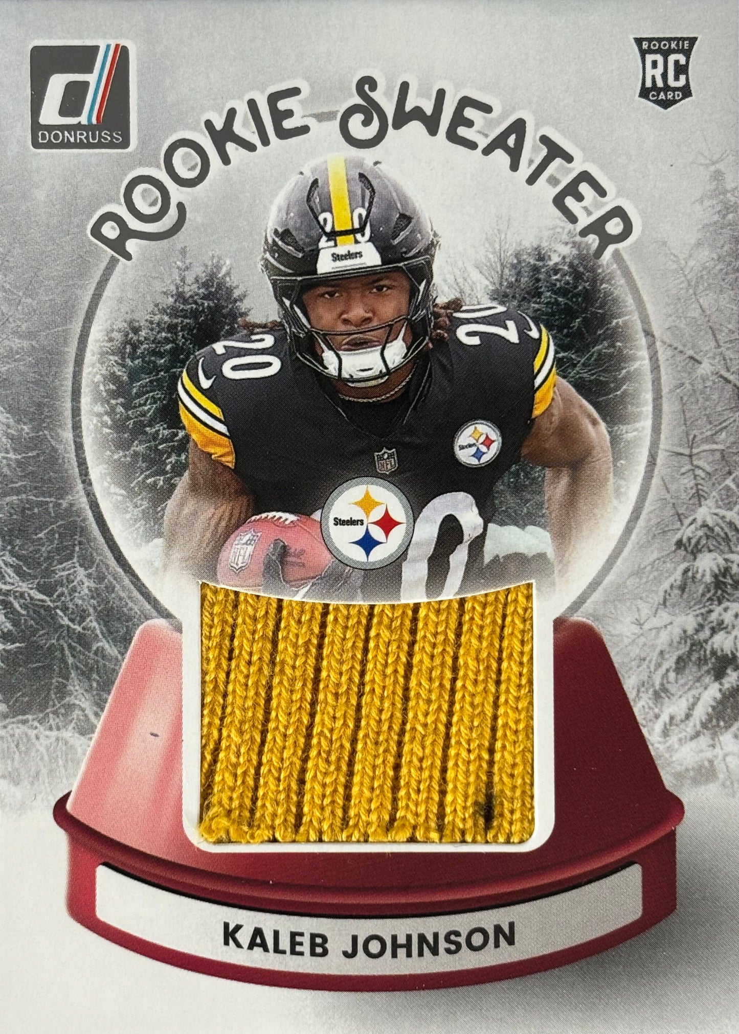 Kaleb Johnson Rookie Sweater Steelers