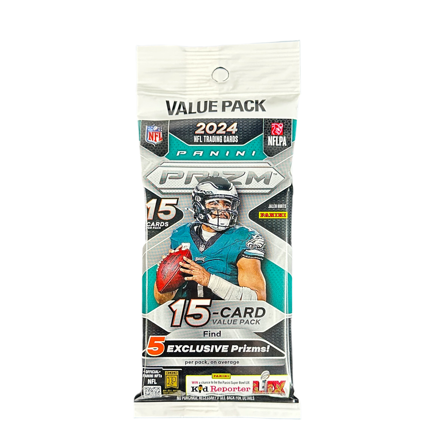 2024 Prizm Football Value Pack (Red, White, Blue)