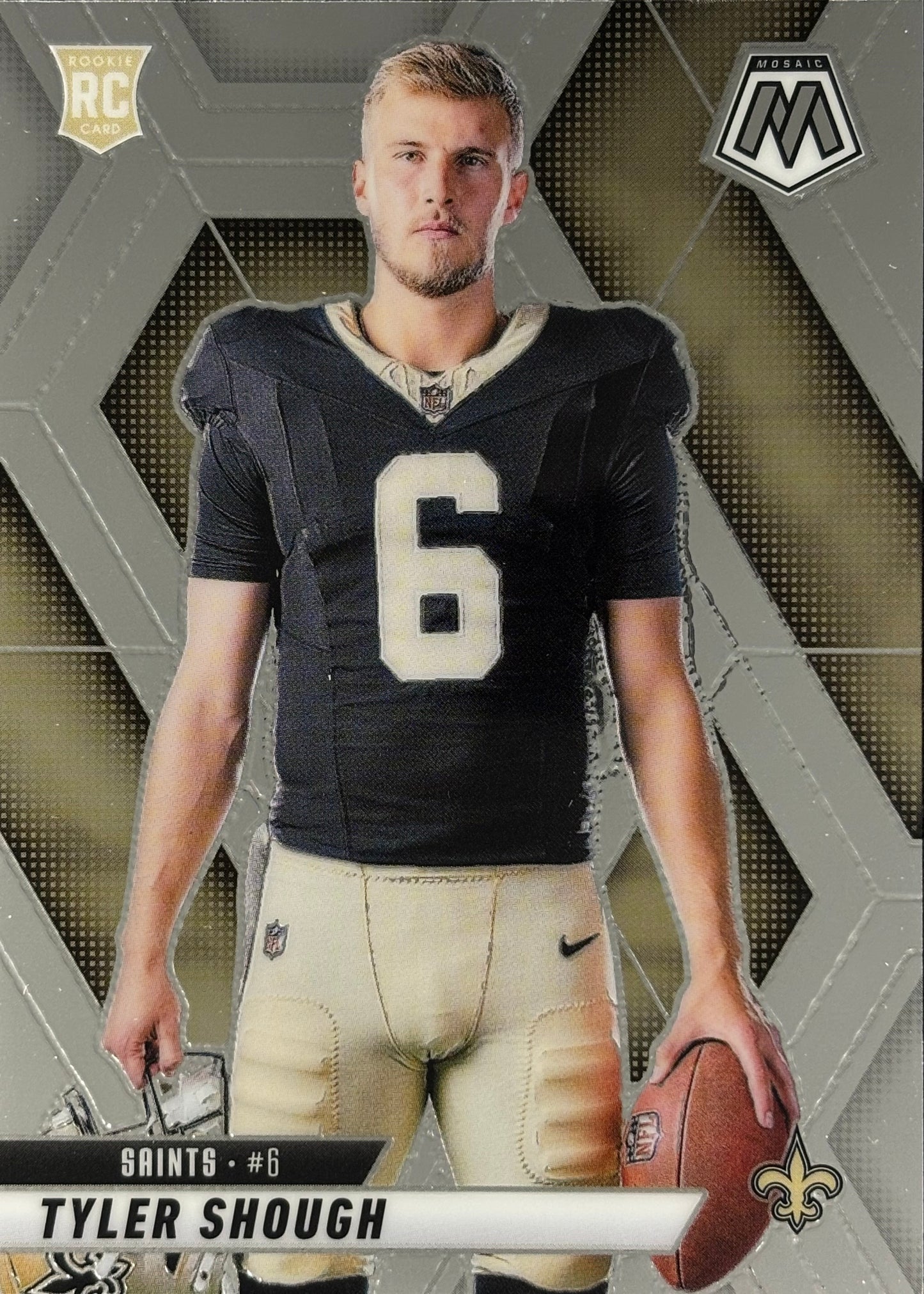 Tyler Shough Mosaic Variation Rookie Saints