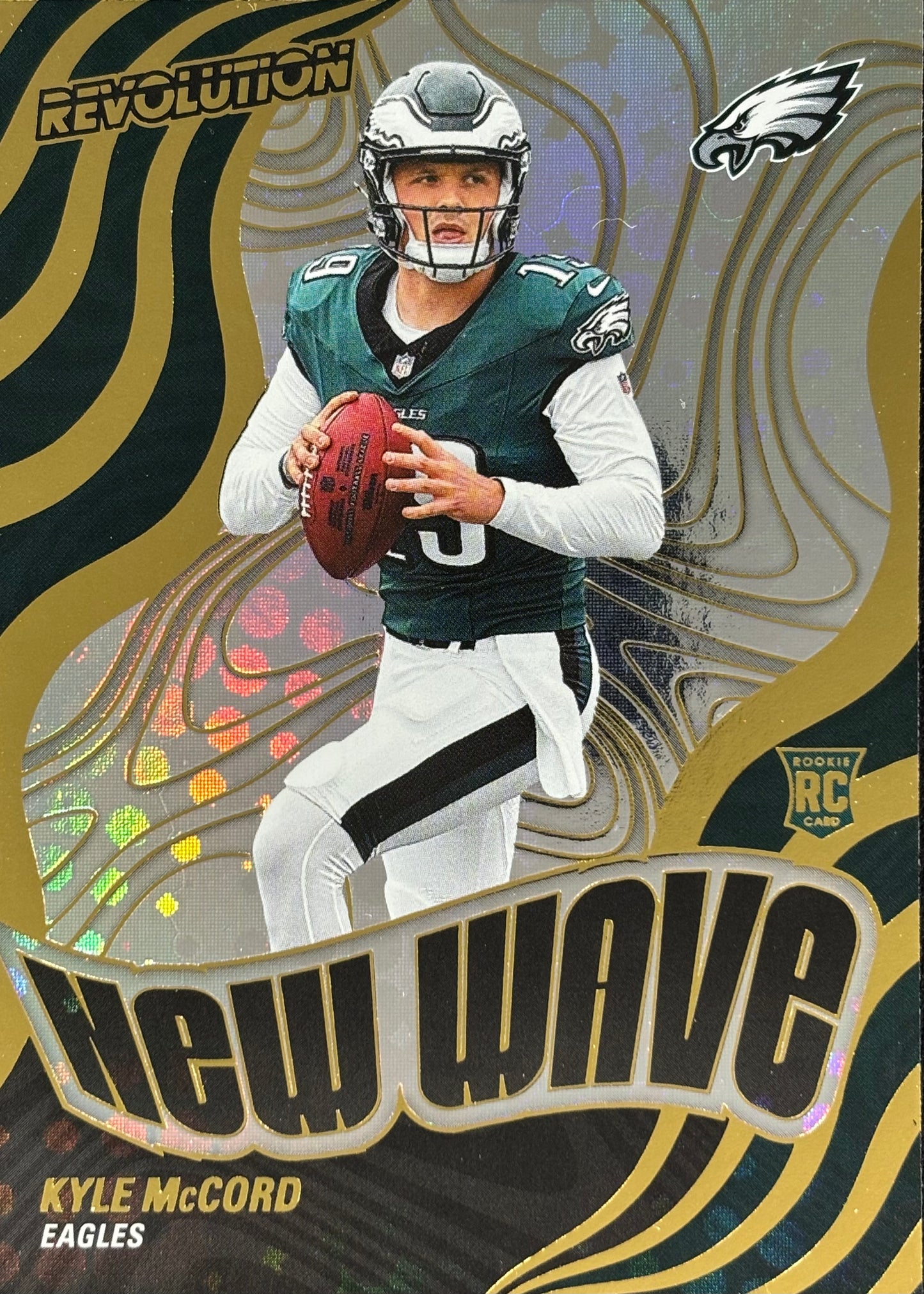 Kyle McCord Revolution New Wave Rookie Eagles