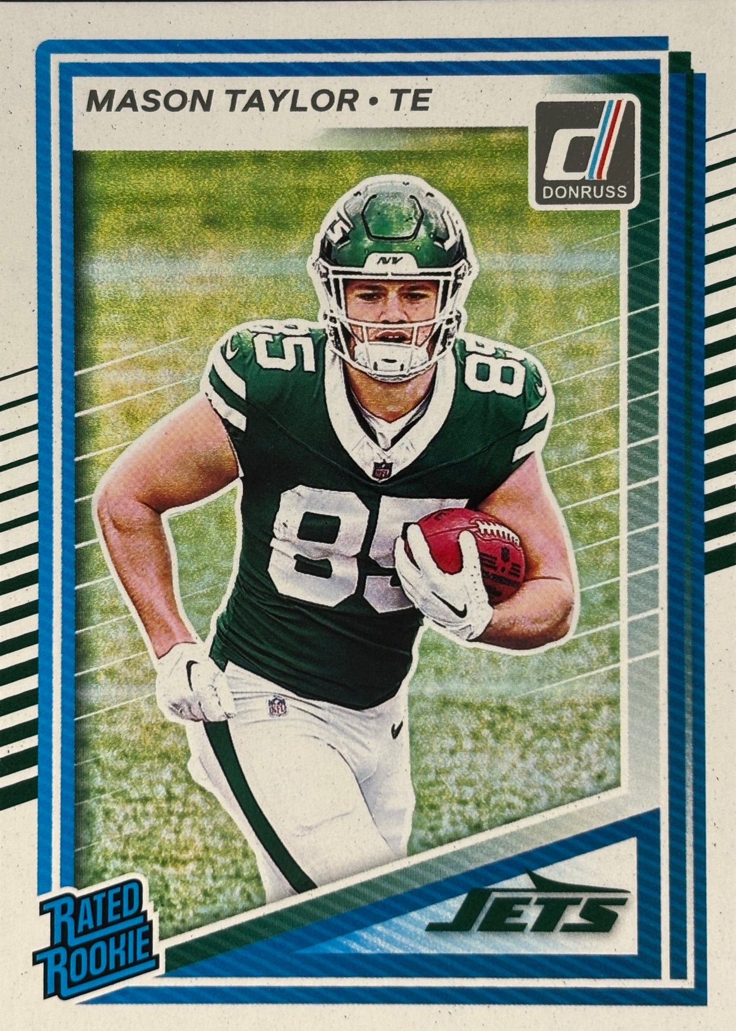 Mason Taylor Donruss Rated Rookie Jets Sports Card
