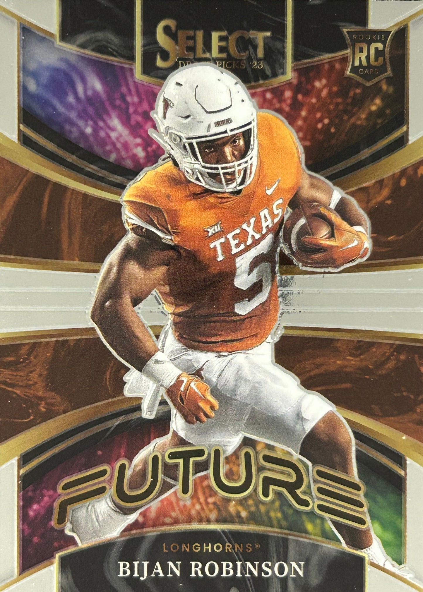 Bijan Robinson Future Rookie Falcons Sports Card