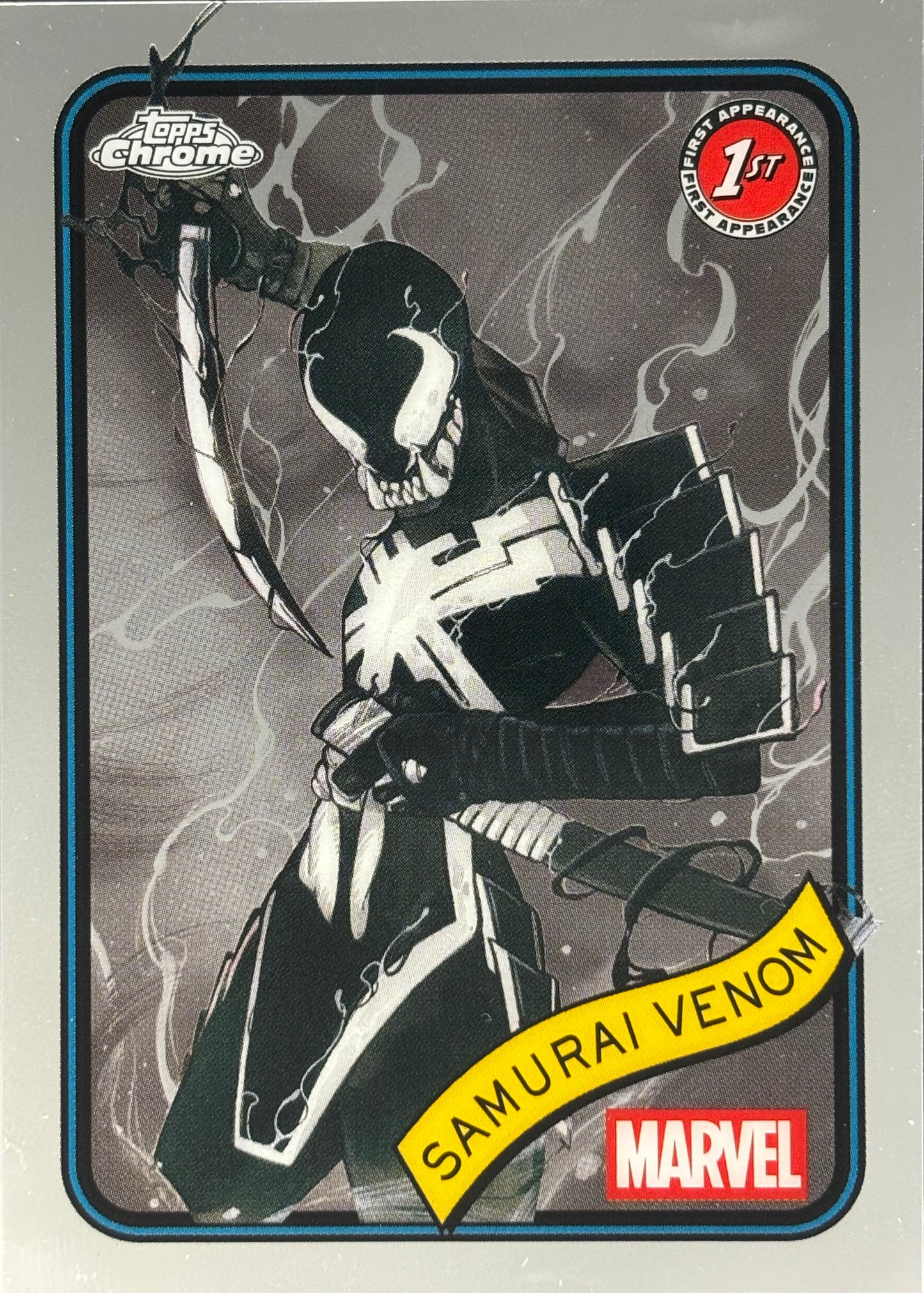 Samurai Venom Topps Chrome Marvel