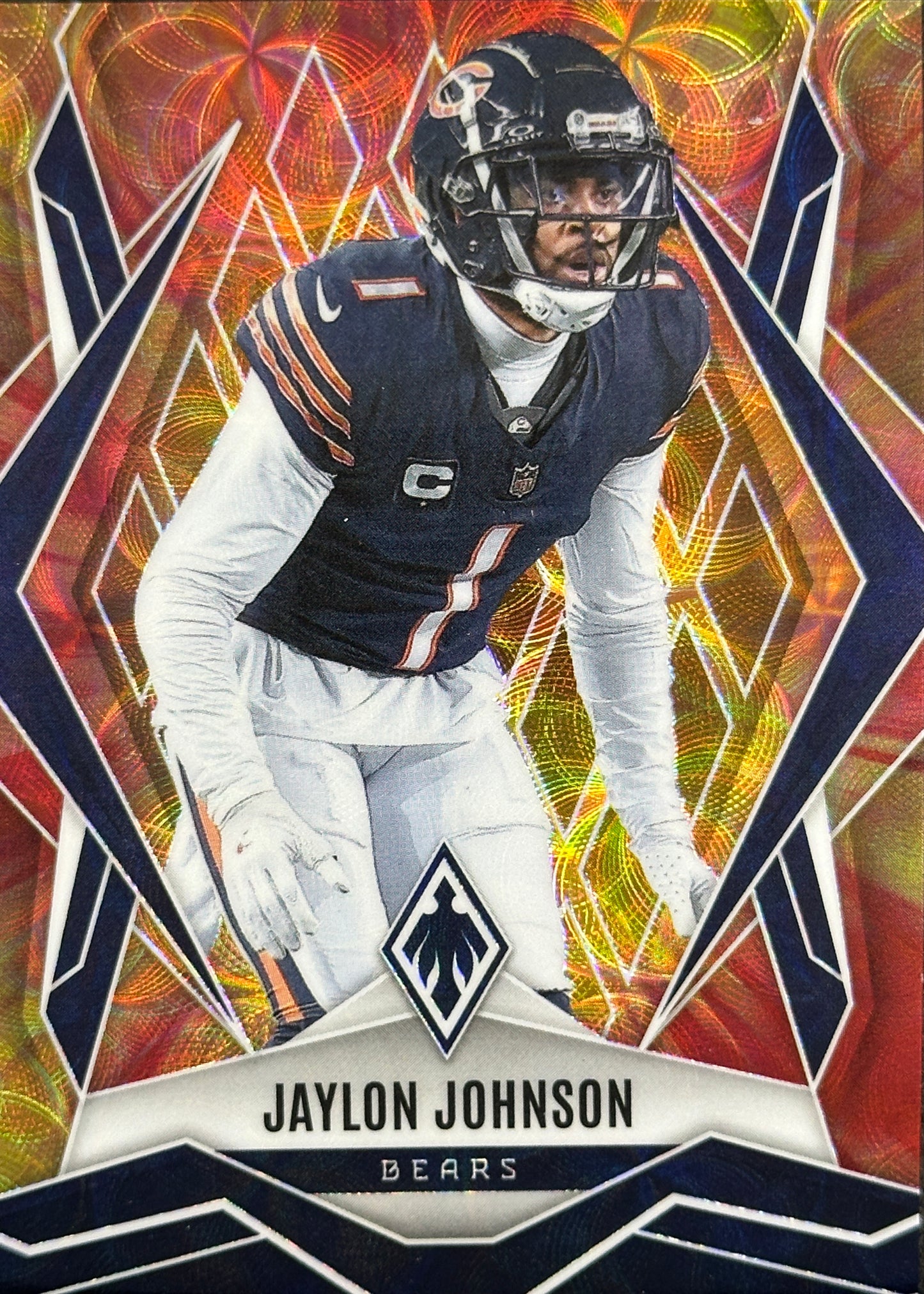 Jaylon Johnson Phoenix Fire Burst /350 Chicago Bears