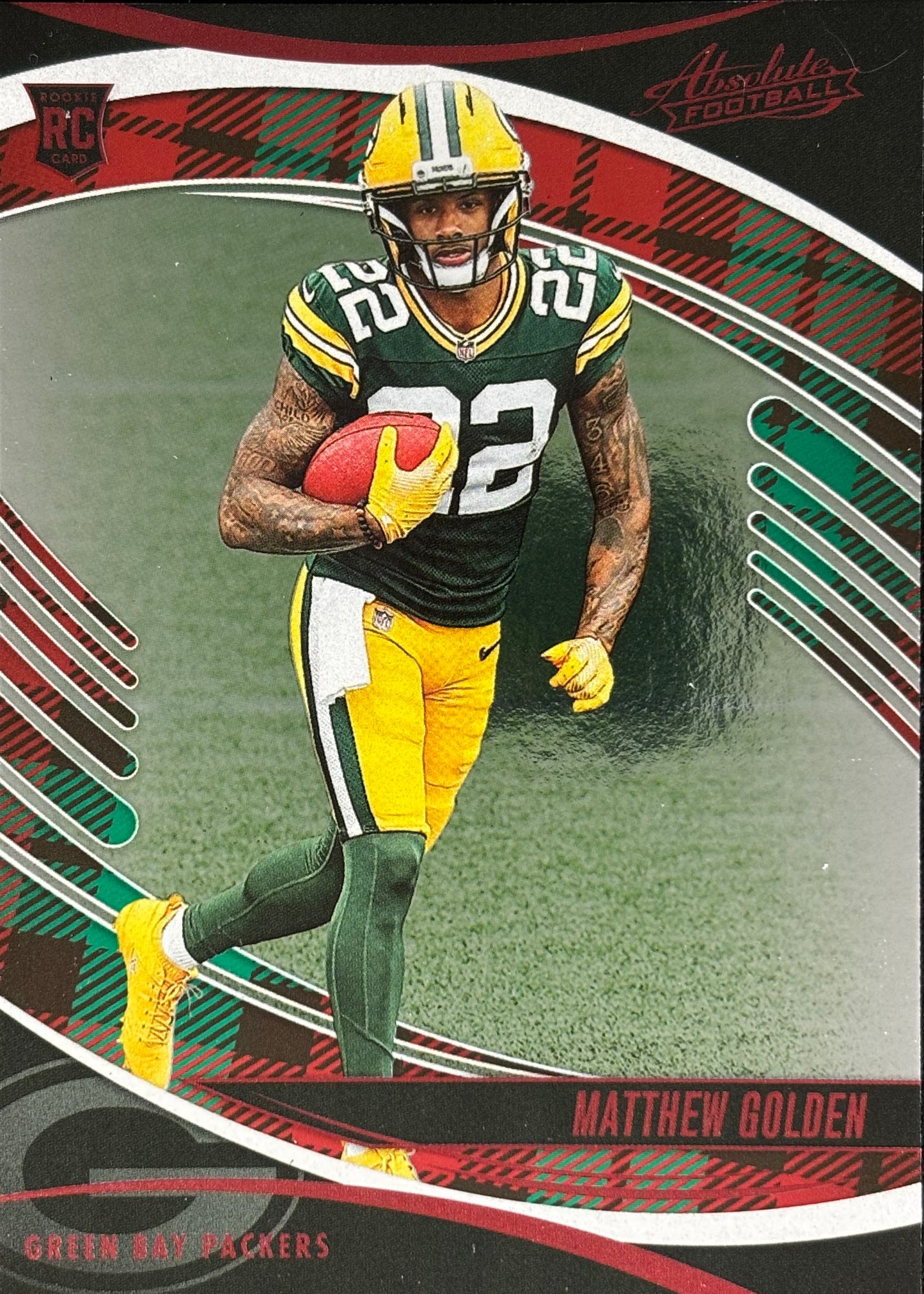 Matthew Golden Absolute Holiday Rookie Packers