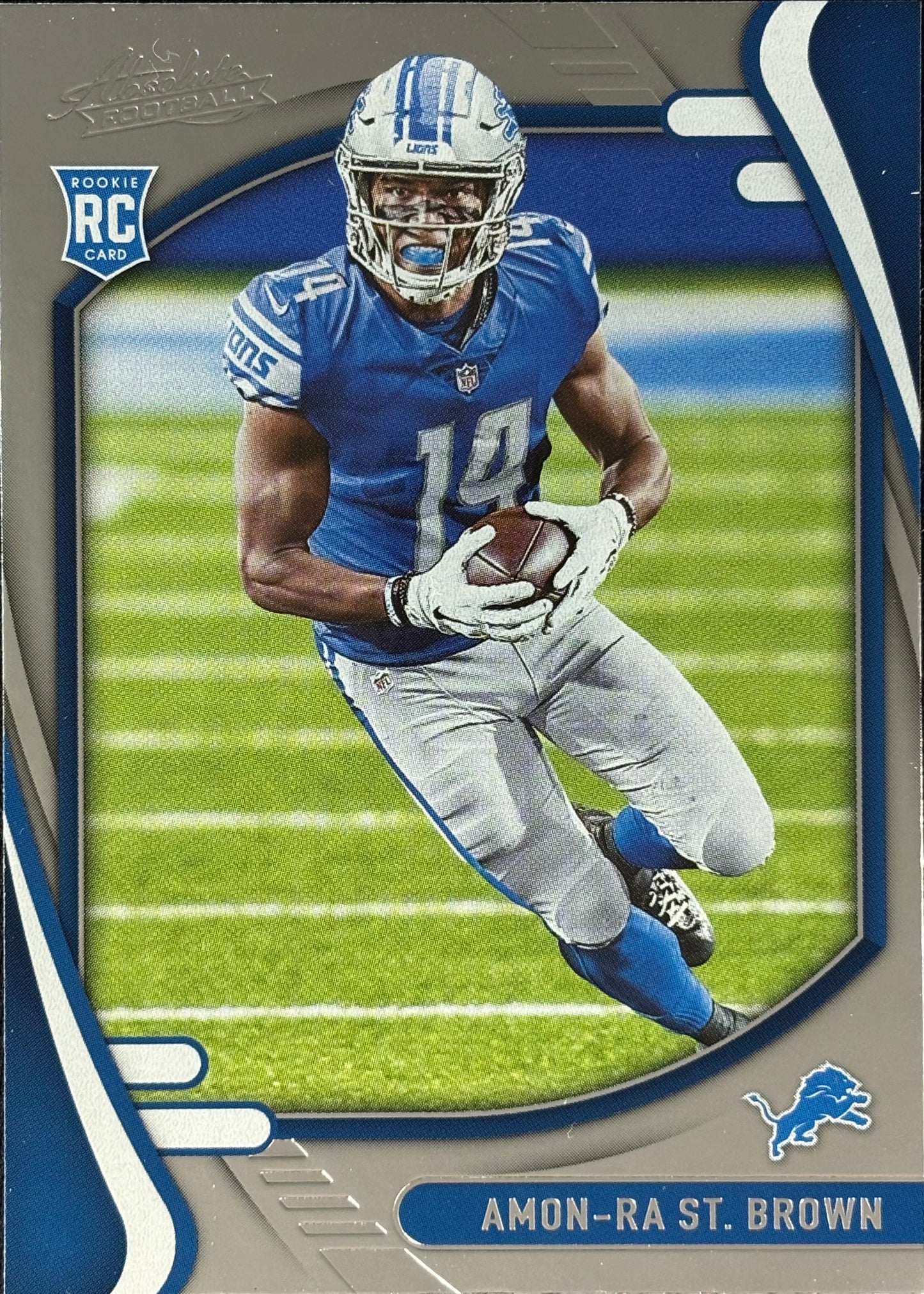Amon-Ra St. Brown Absolute Rookie Lions Sports Card
