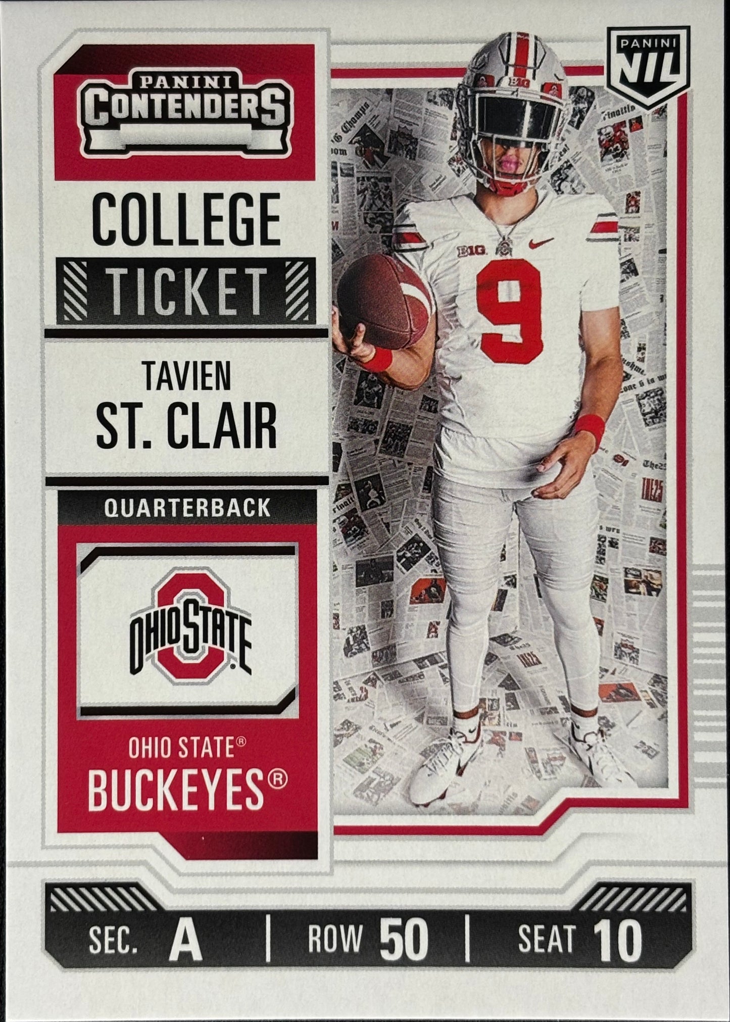Tavien St. Clair Contenders Ohio State NIL