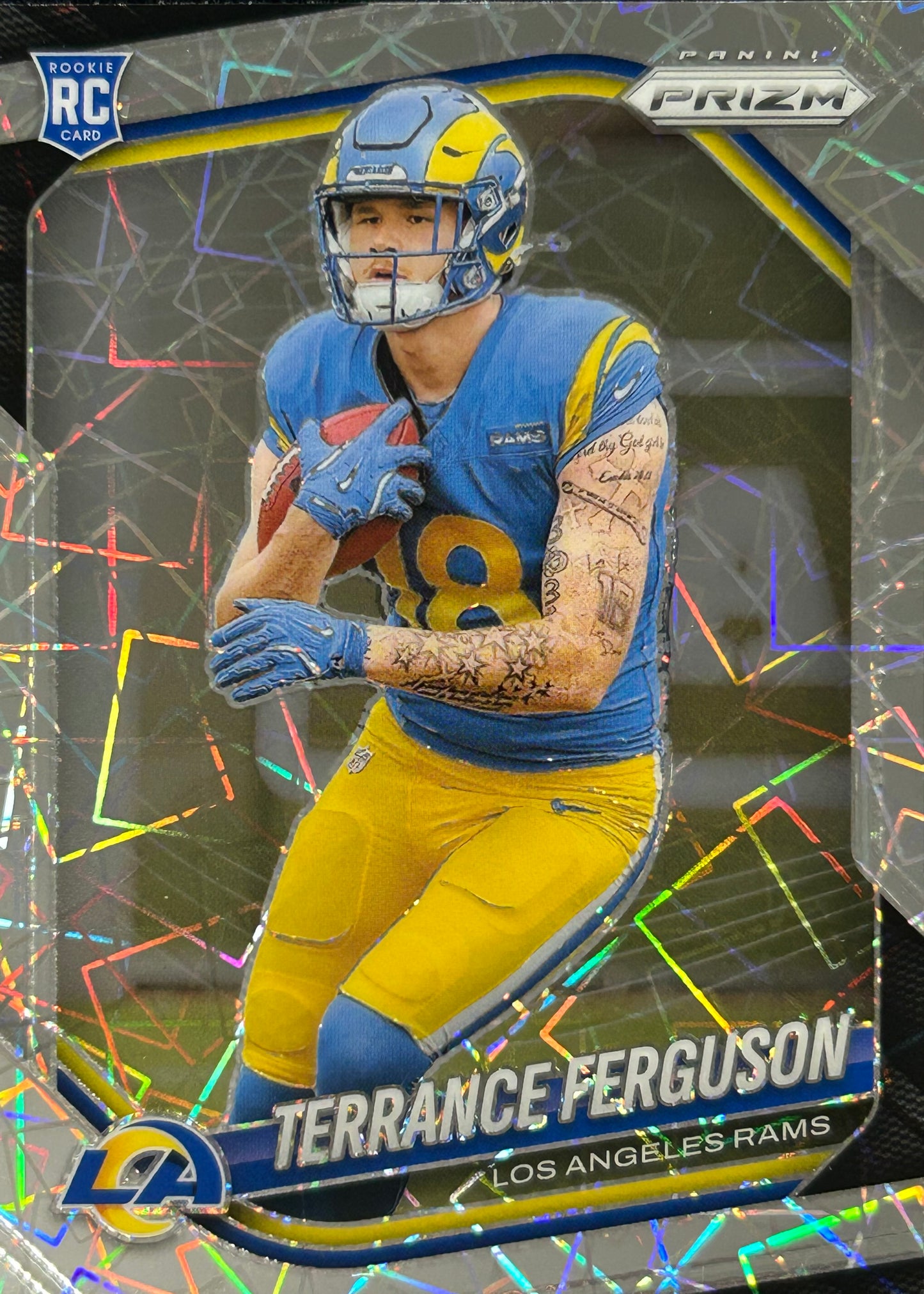 Terrance Furgeson Prizm Lazer Rookie Rams