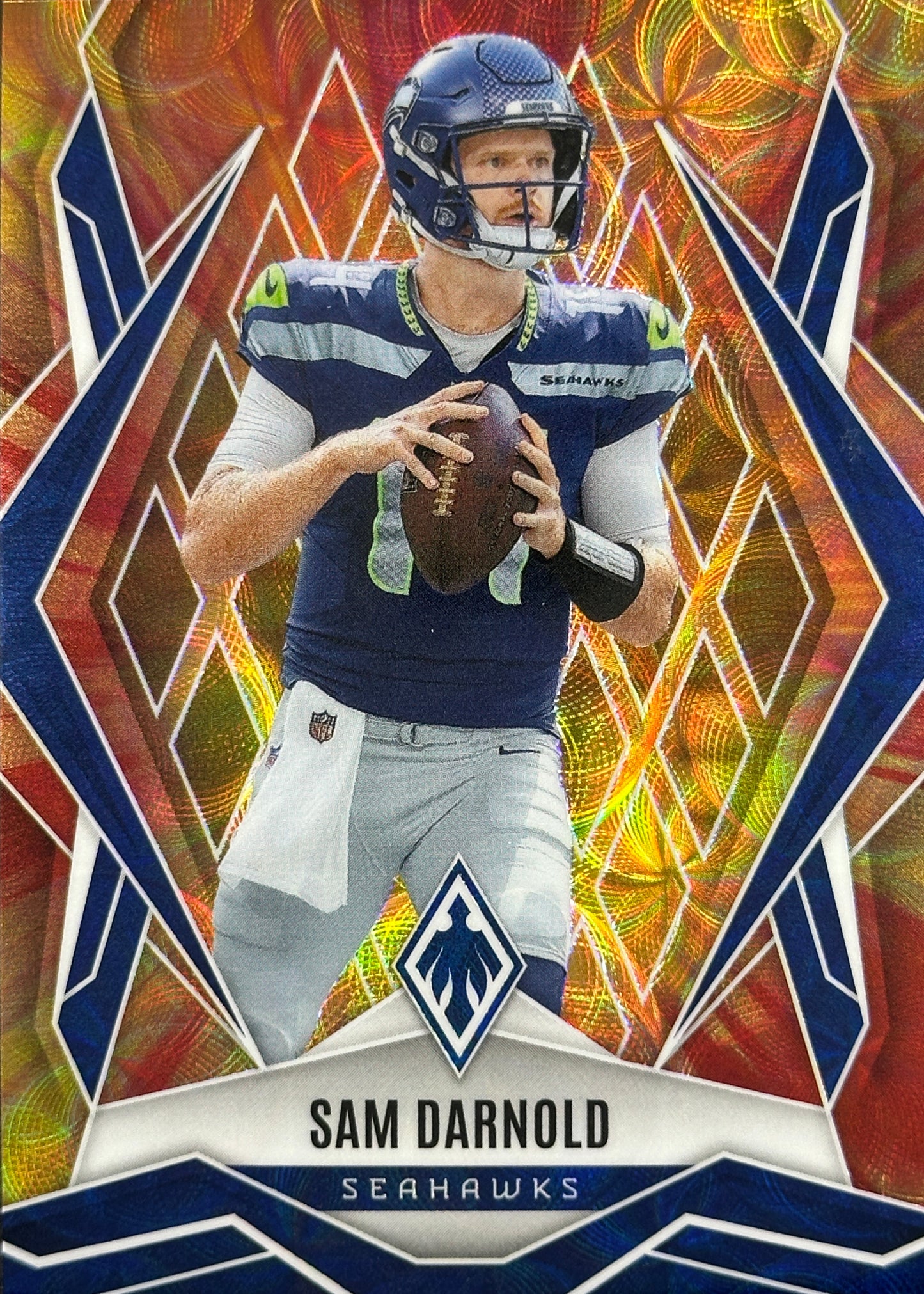 Sam Darnold Phoenix Fire Burst /350 Seattle Seahawks