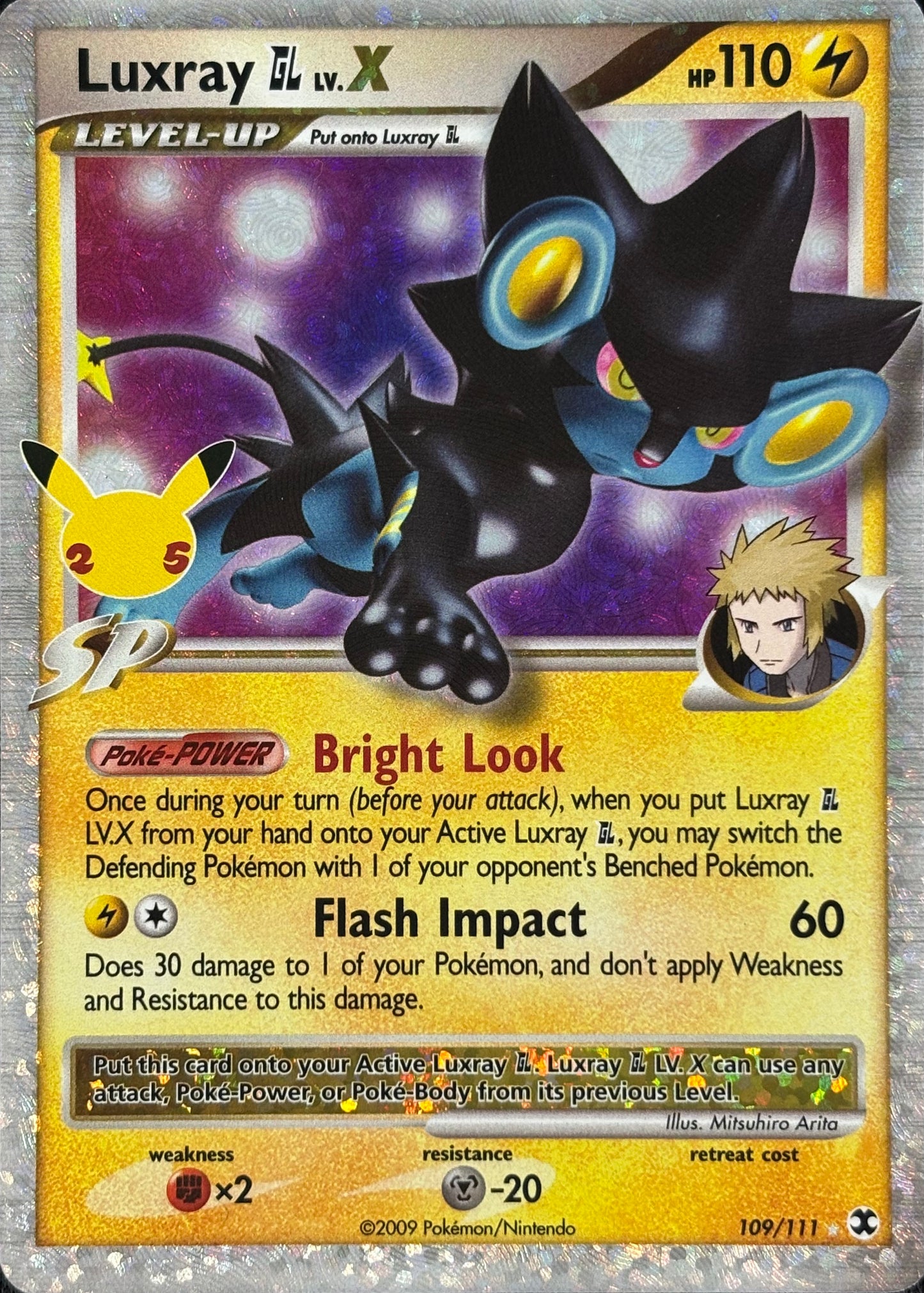 Luxray GL LV.x Celebrations Pokémon 109/111