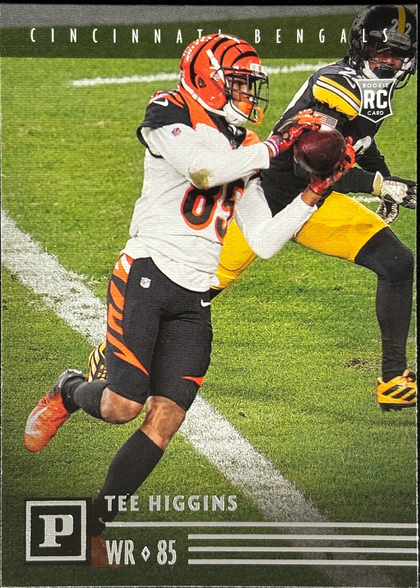 Tee Higgins Chronicles Panini Rookie Bengals Sports Card