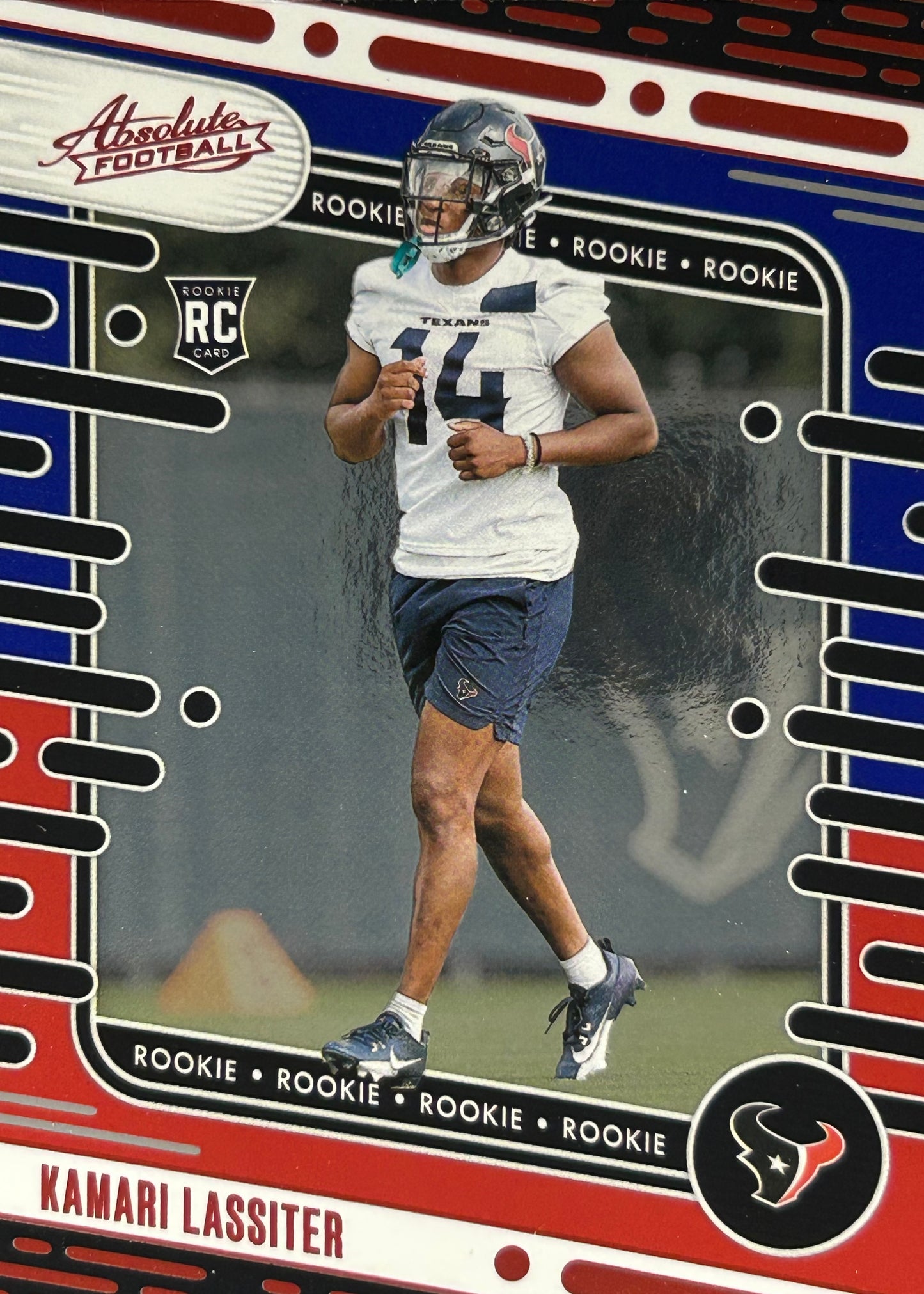 Kamari Lassiter Absolute Red Blue Rookie Texans