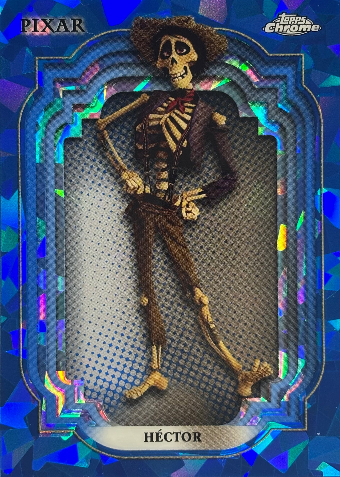 Héctor Sapphire Topps Chrome Disney