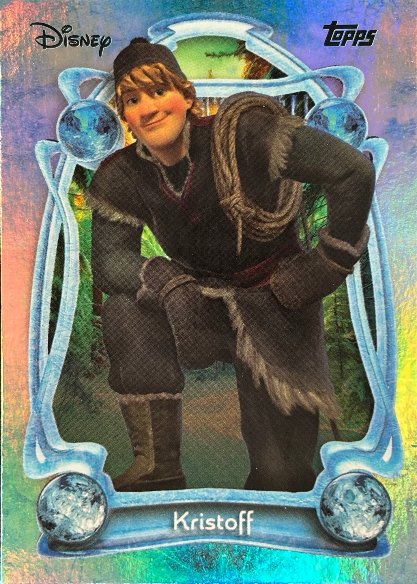 Kristoff Holo Topps Wonder Disney