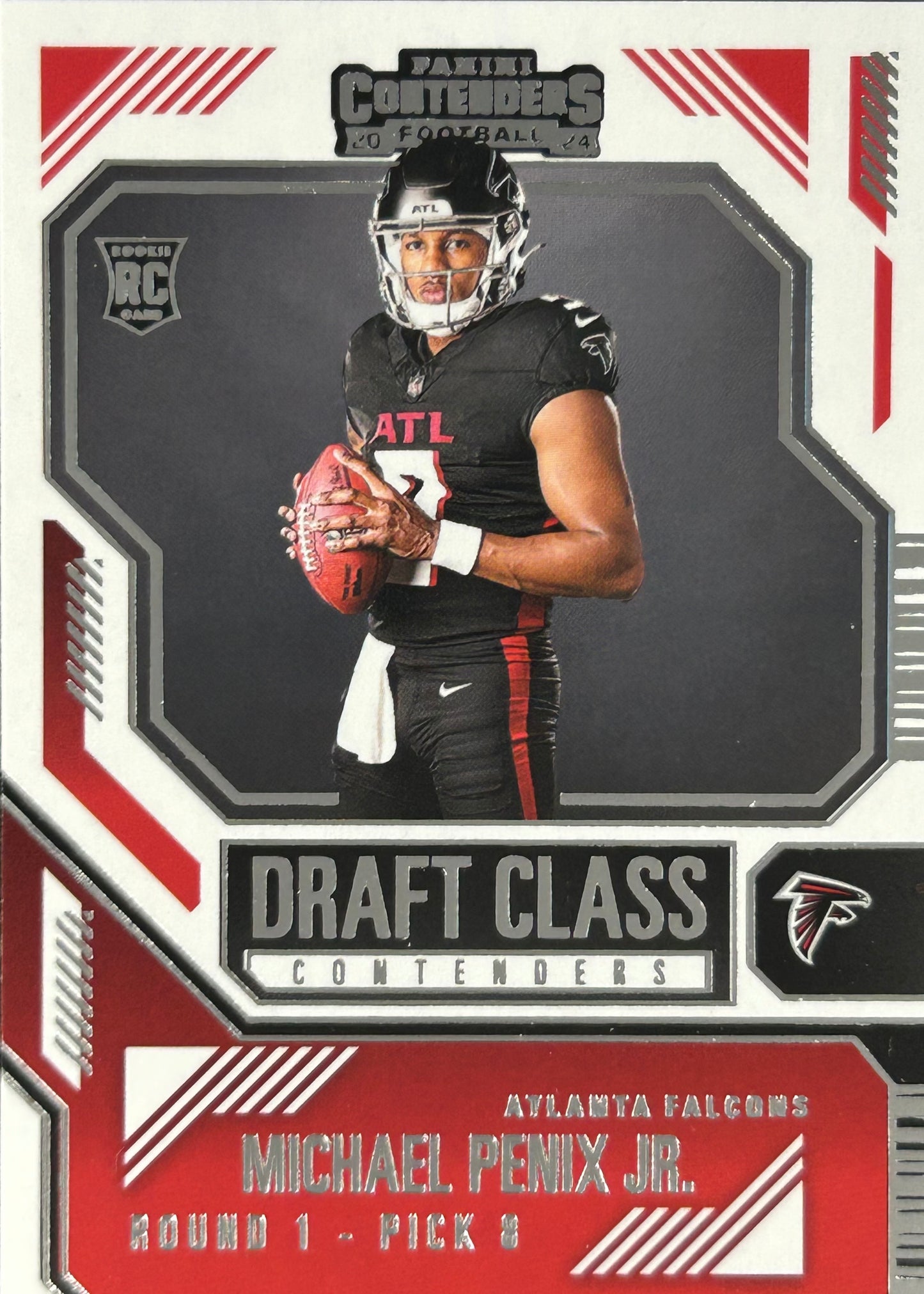 Michael Penix Jr. Draft Class Rookie Falcons Sports Card