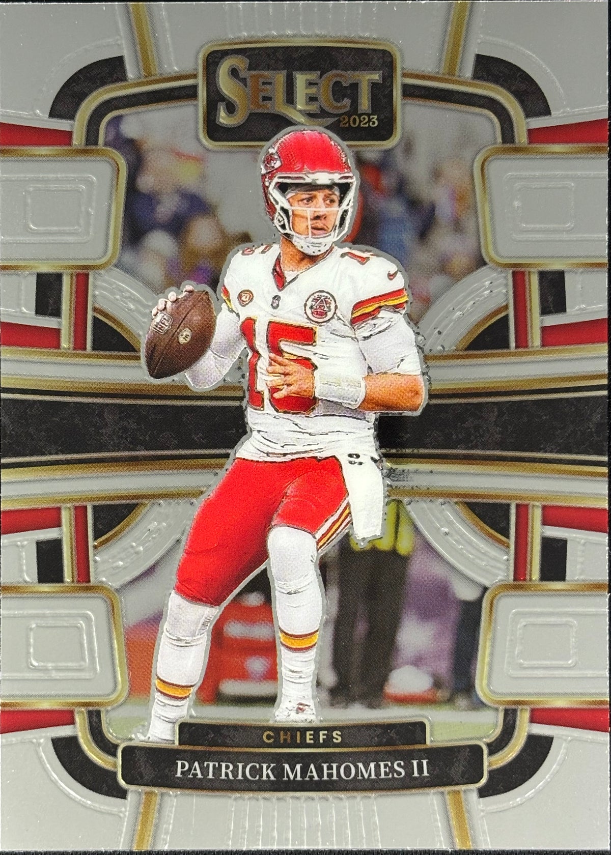 Patrick Mahomes Select Concourse 2023 Chiefs Sports Card