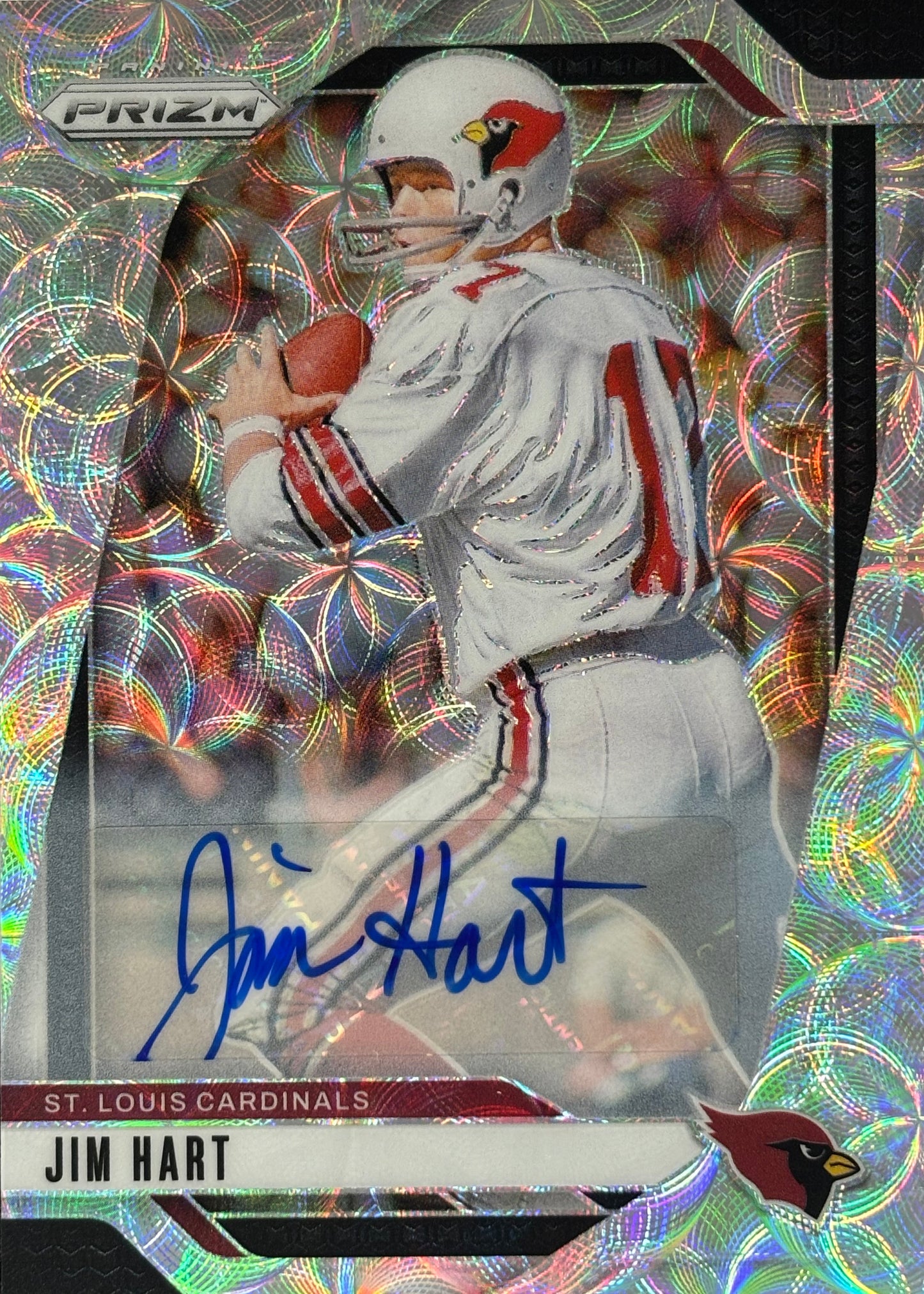 Jim Hart Prizm Choice Auto /100 Cardinals