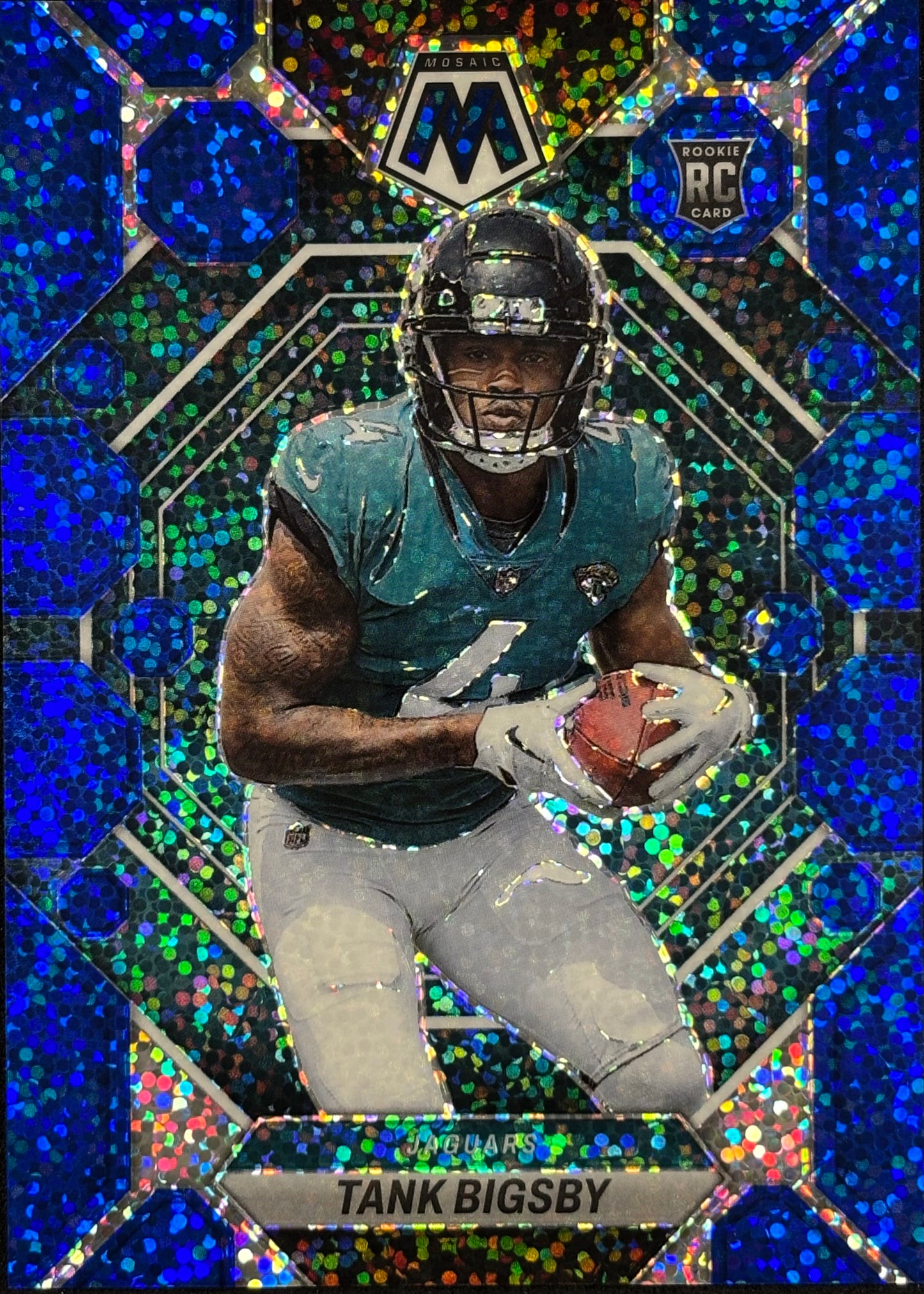 Tank Bigsby Mosaic Blue Sparkle /96 Rookie Jaguars