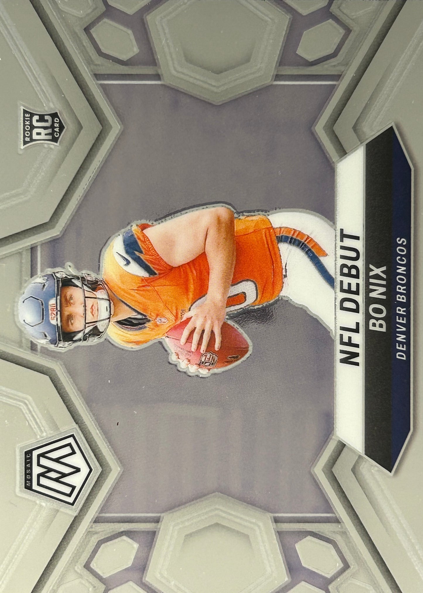 Bo Nix Mosaic NFL Debut Rookie