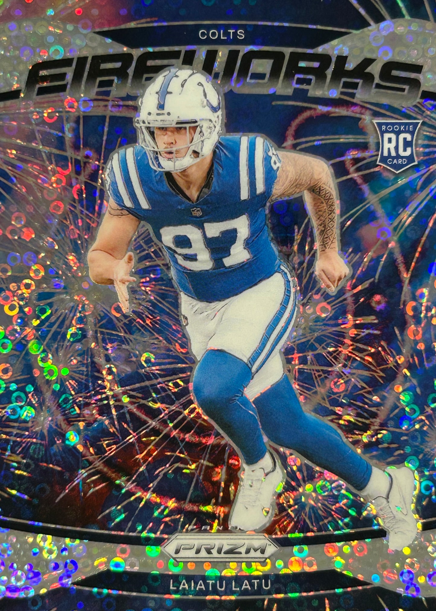 Laiatu Latu Fireworks No Huddle Rookie Colts