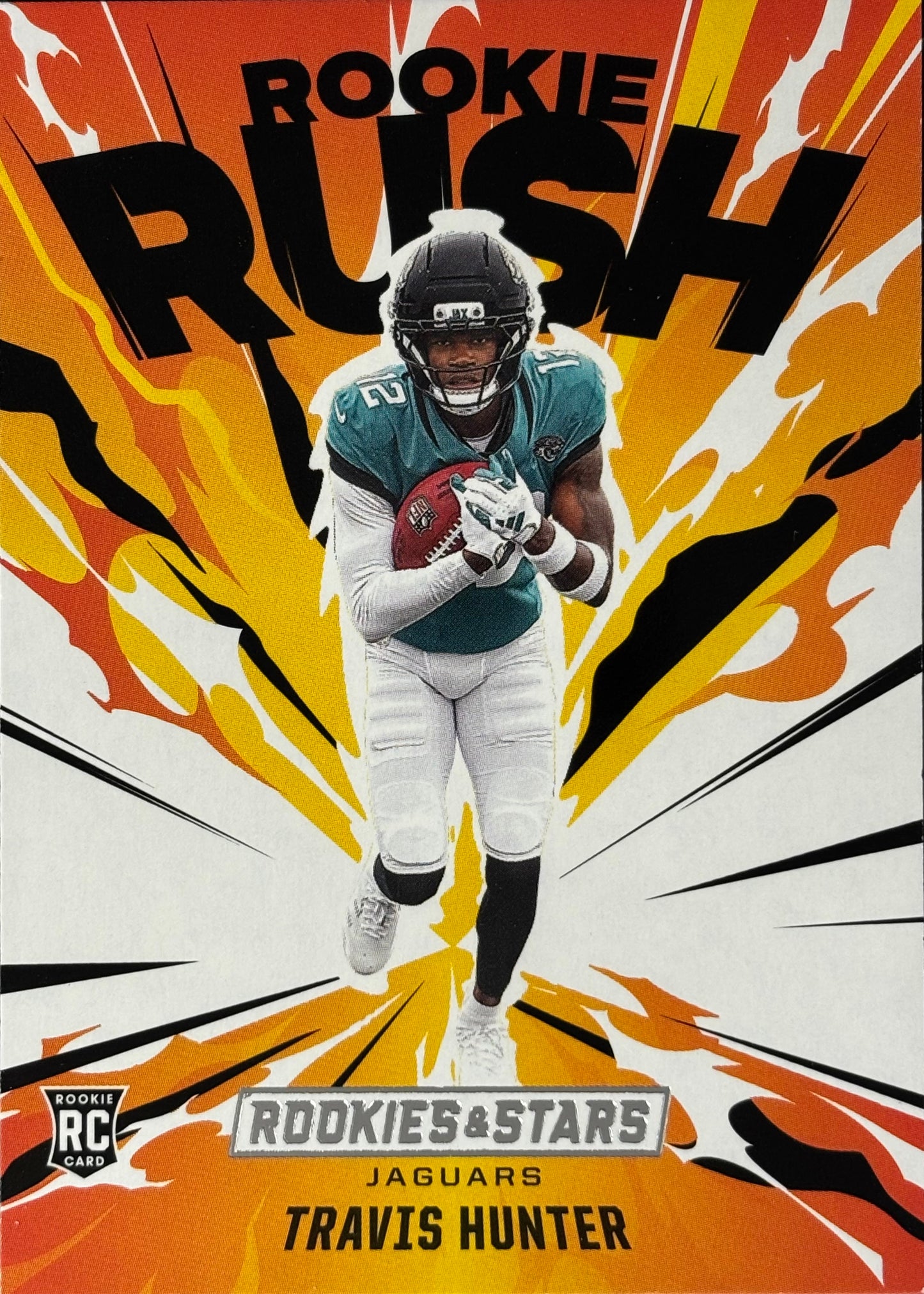 Travis Hunter Rookie Rush Jaguars Sports Card