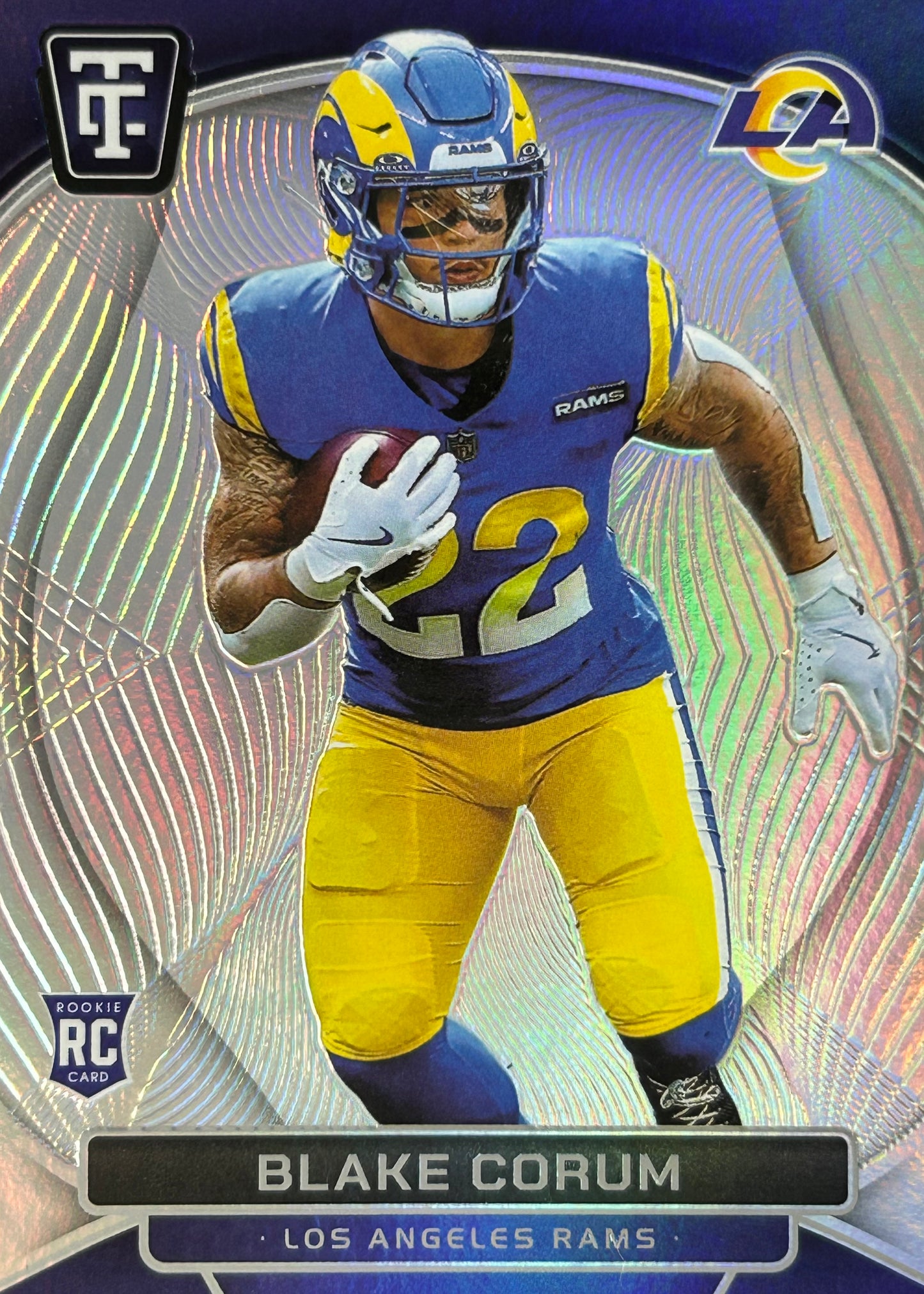 Blake Corum Totally Certified Silver Rookie Rams