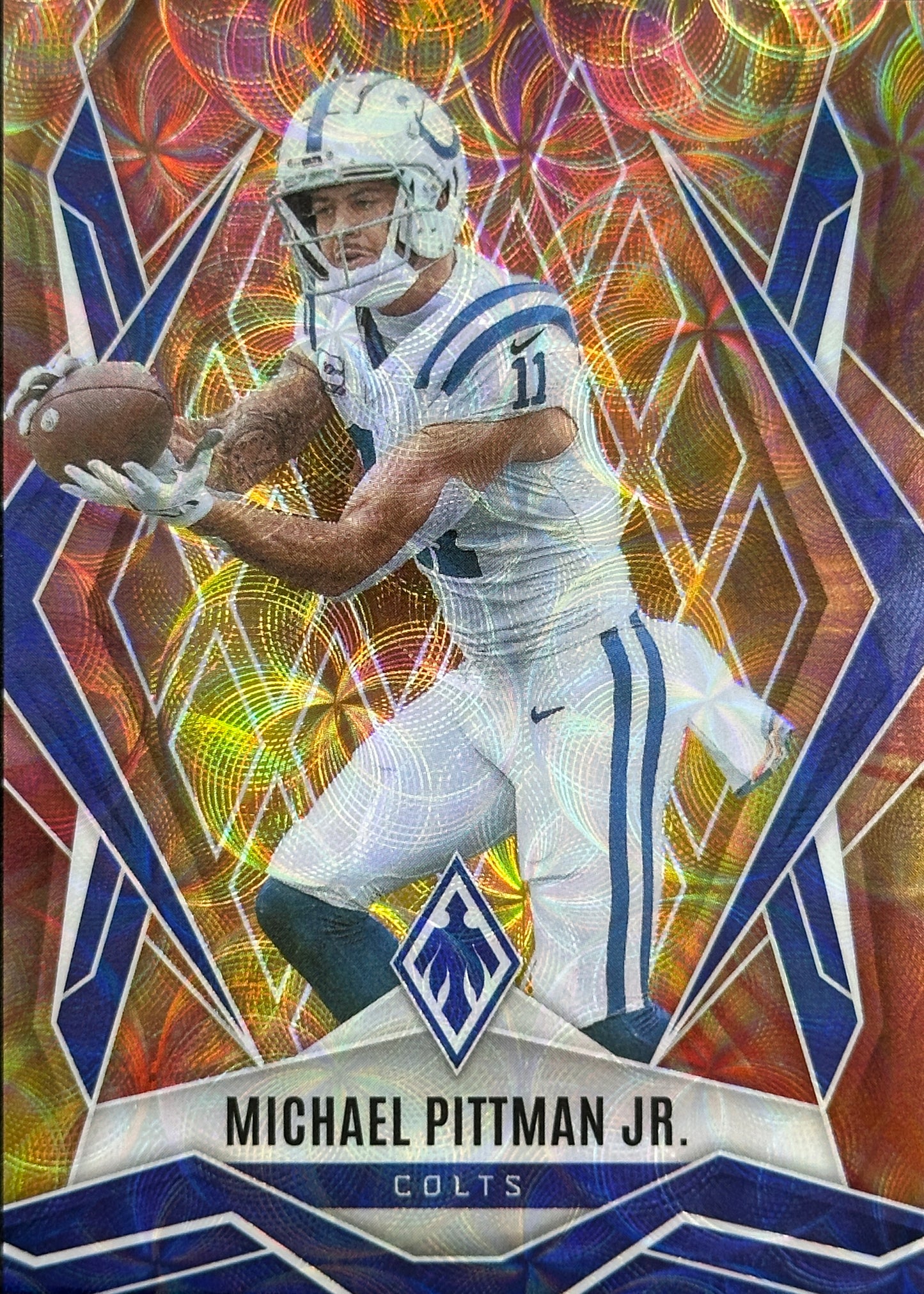 Michael Pittman Jr. Phoenix Fire Burst /350 Indianapolis Colts