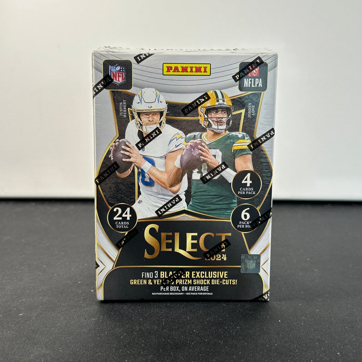2024 Panini Select Football Blaster Box (Green & Yellow Shock)